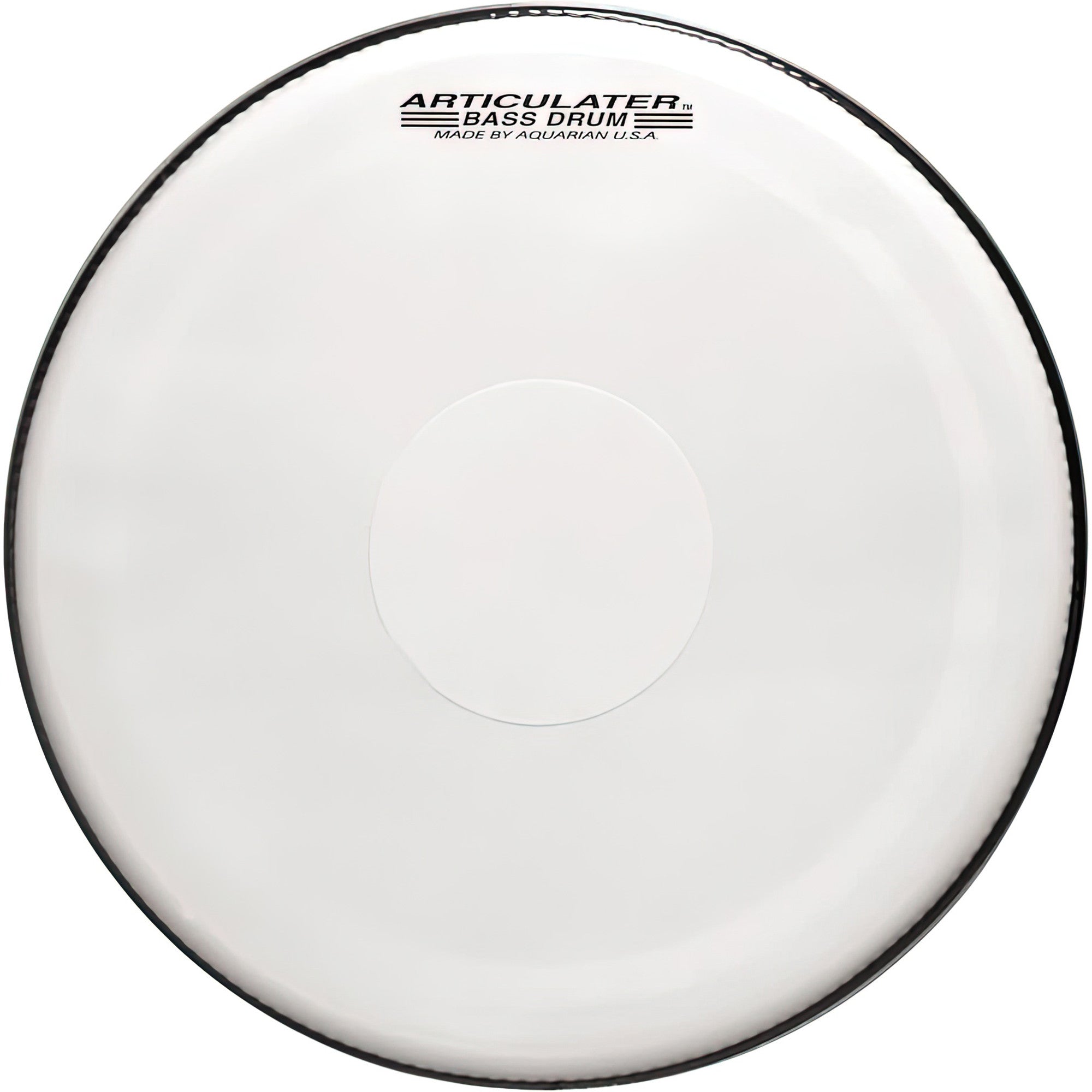 Aquarian, Aquarian Articulator Bass Drum Head, White, 26-Inch