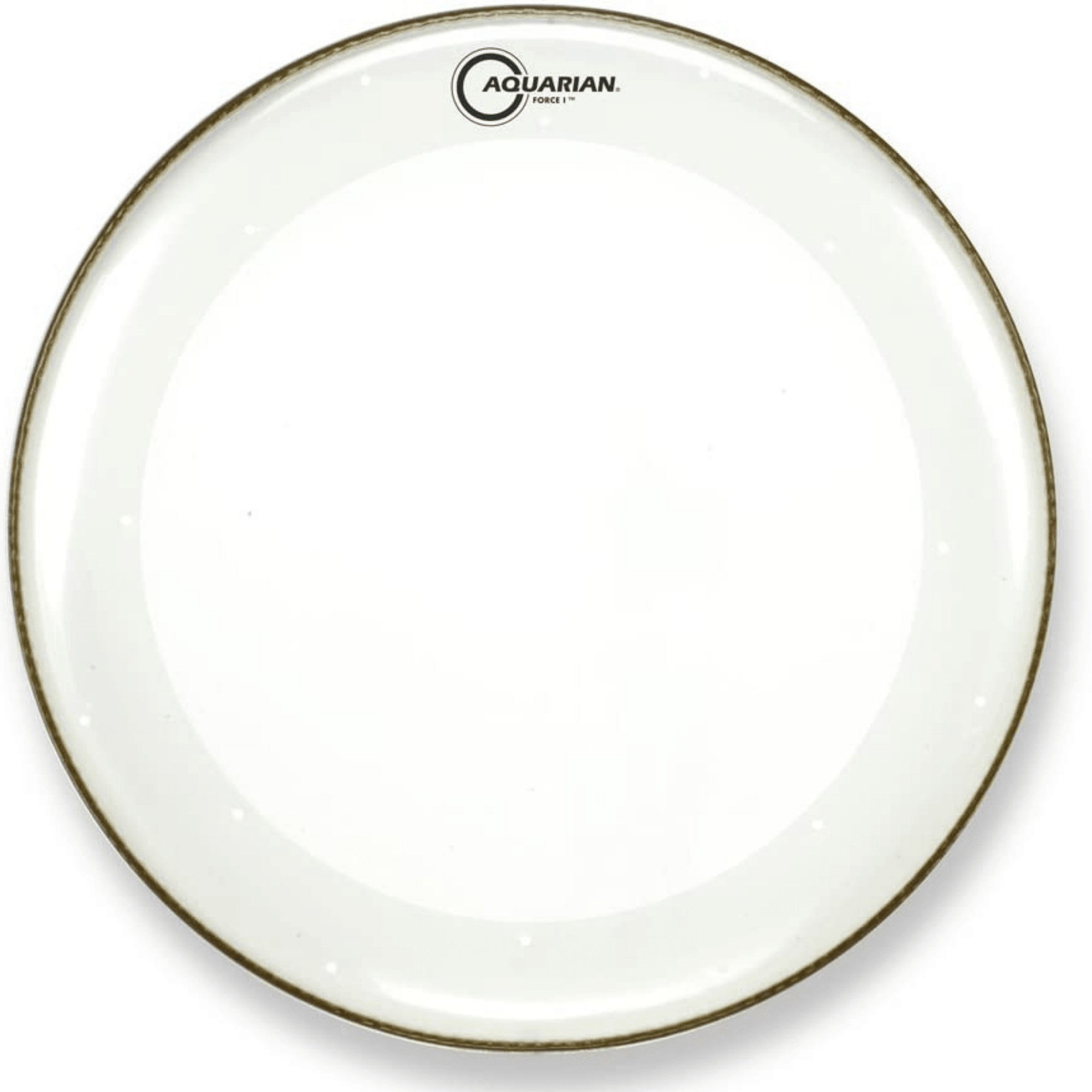 Aquarian, Aquarian FB20 20" Force I Clear Bass Drum Head with Vented Control Ring