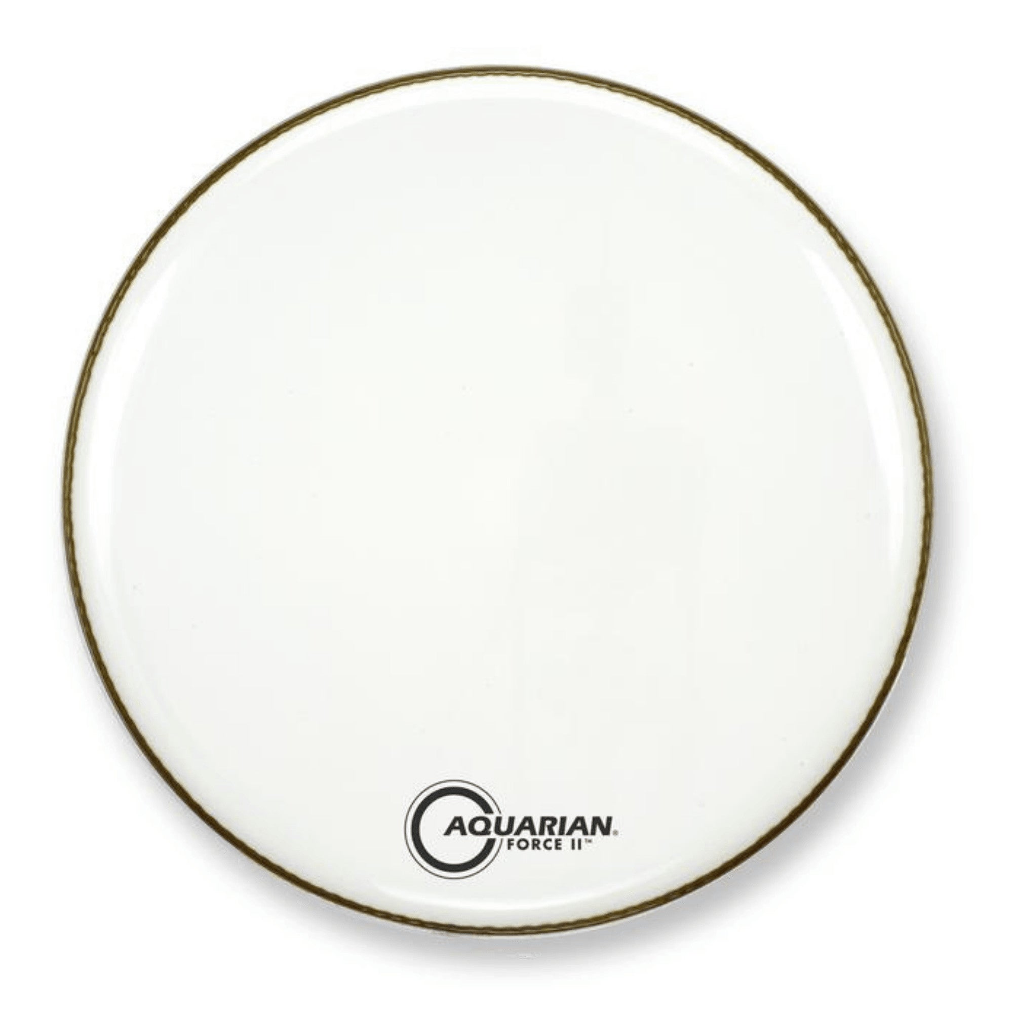 Aquarian, Aquarian FR22WH 22" Full Force II Bass Drum Head in White