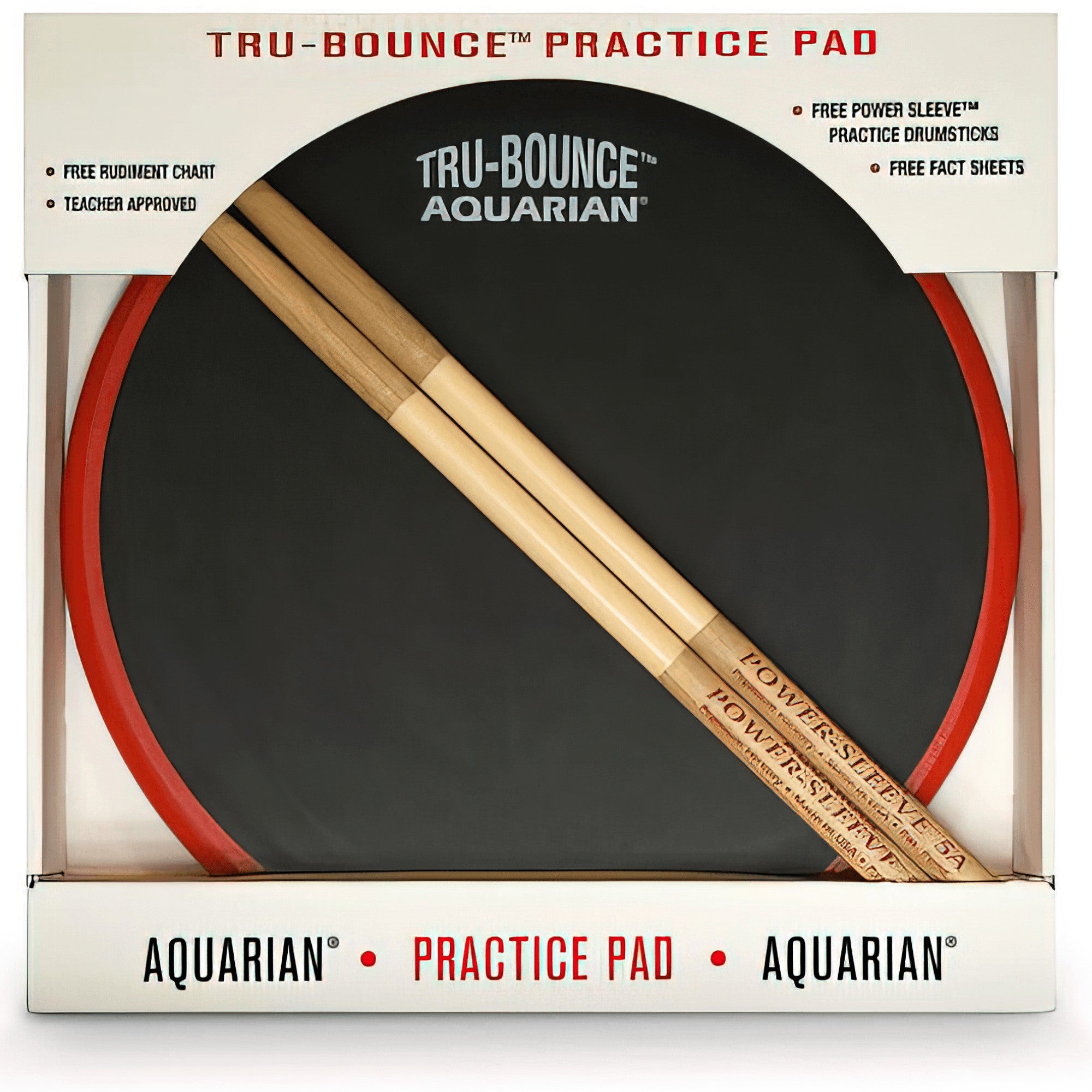 Aquarian, Aquarian TBP12 12" Tru-Bounce Practice Pad