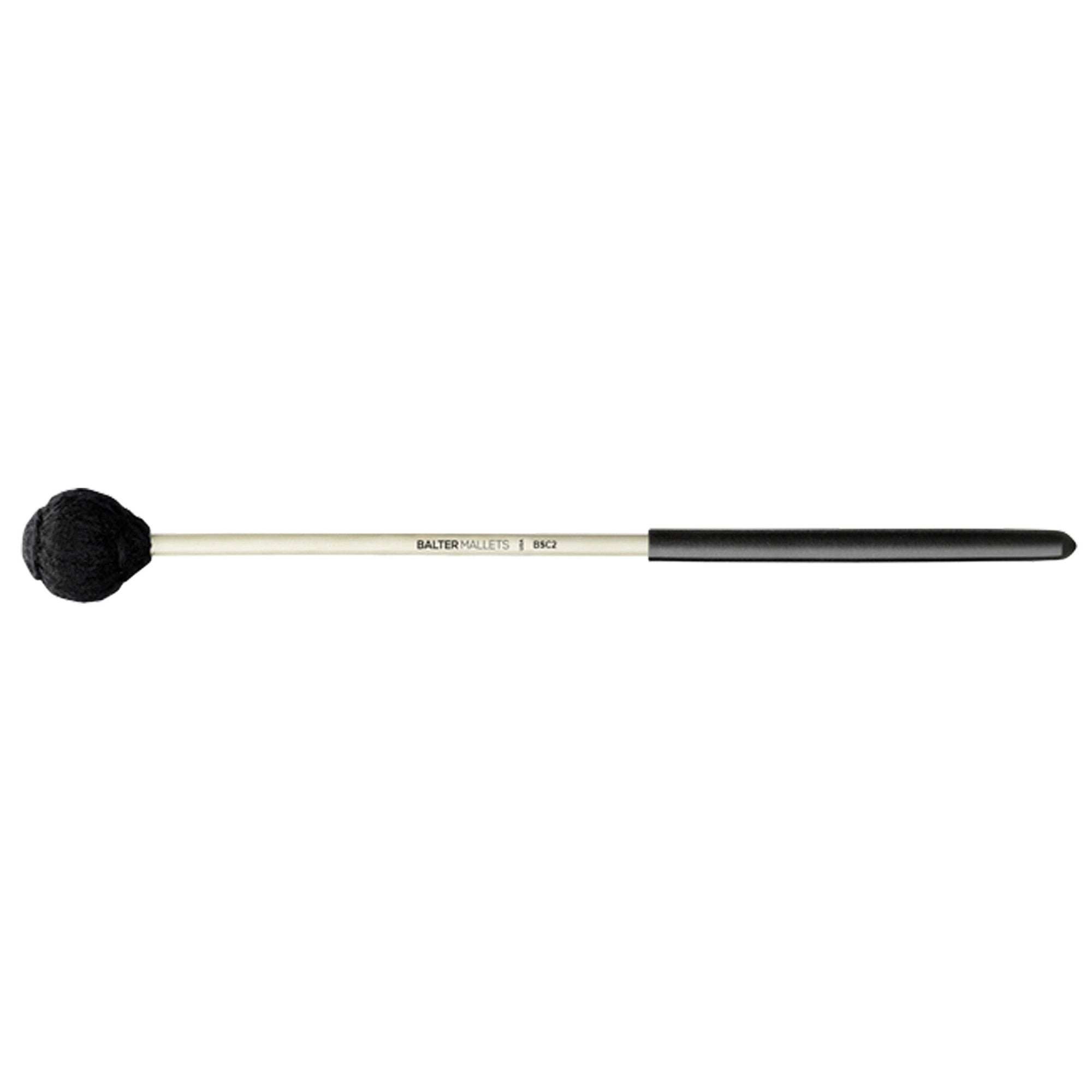 Balter, Balter Mallets BSC2 Cymbal Mallets - Medium Soft, Black Yarn