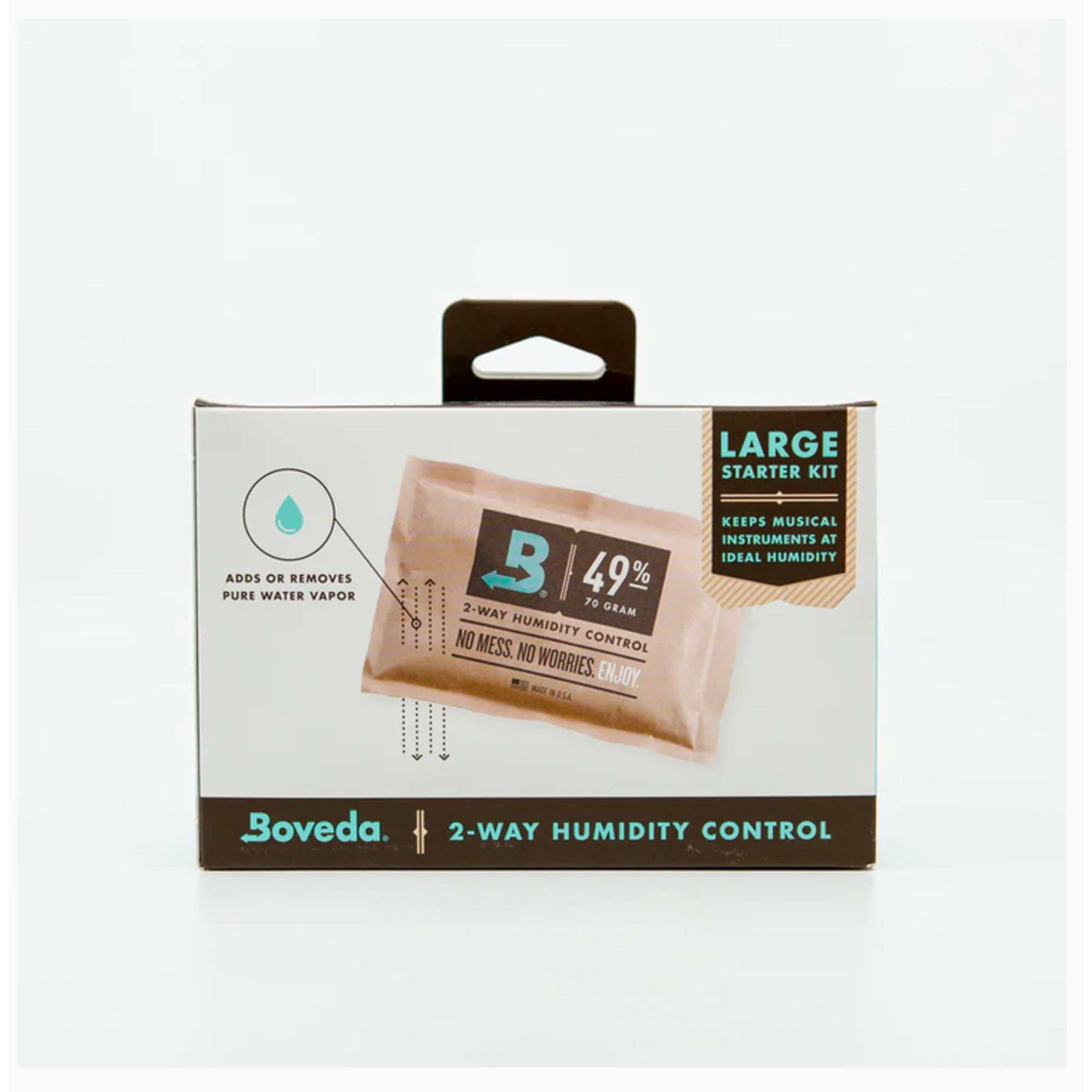 Boveda, Boveda 2-Way Humidity Control Kit, Large 49%RH, 70g