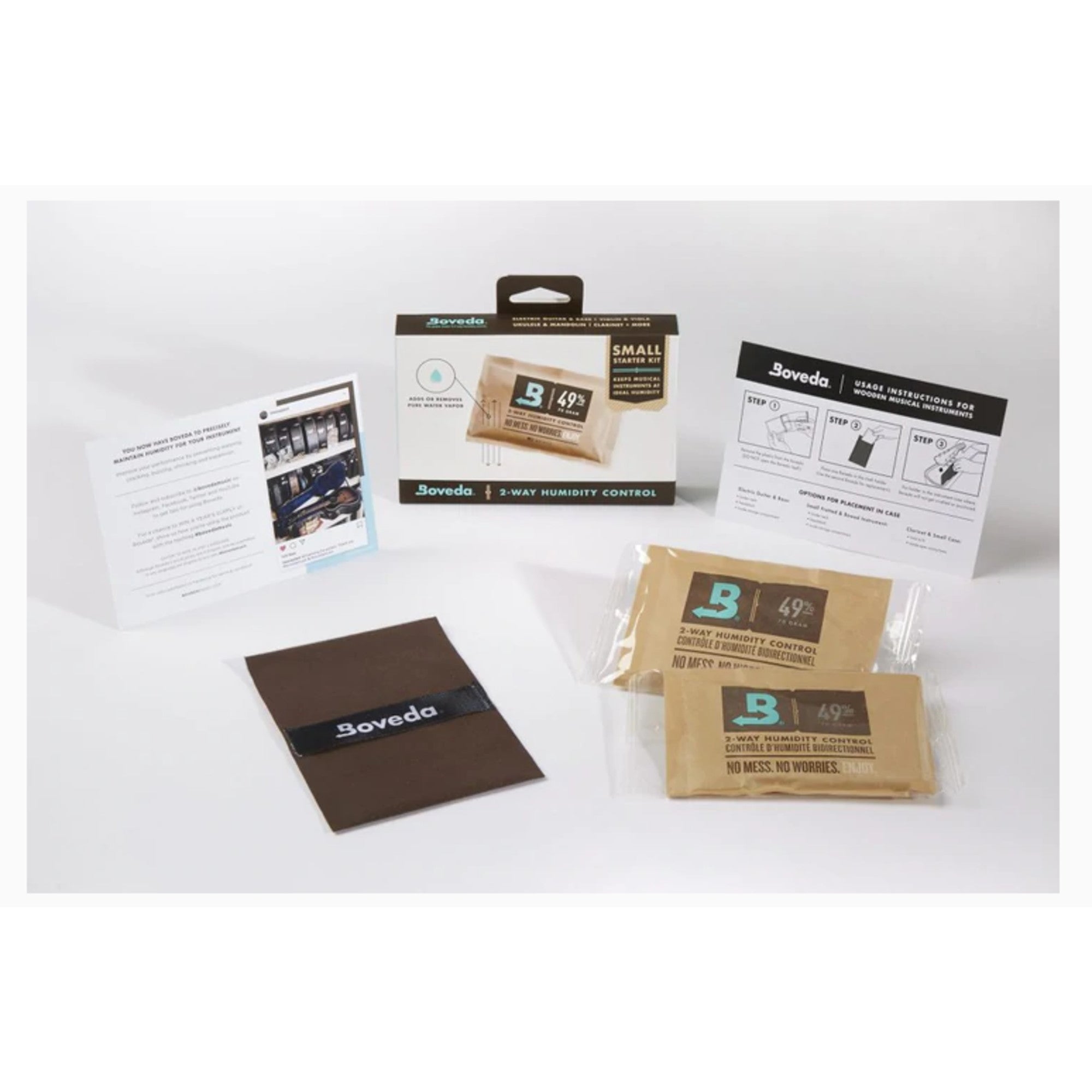 Boveda, Boveda 2-Way Humidity Control Kit, Small 49%RH, 70g