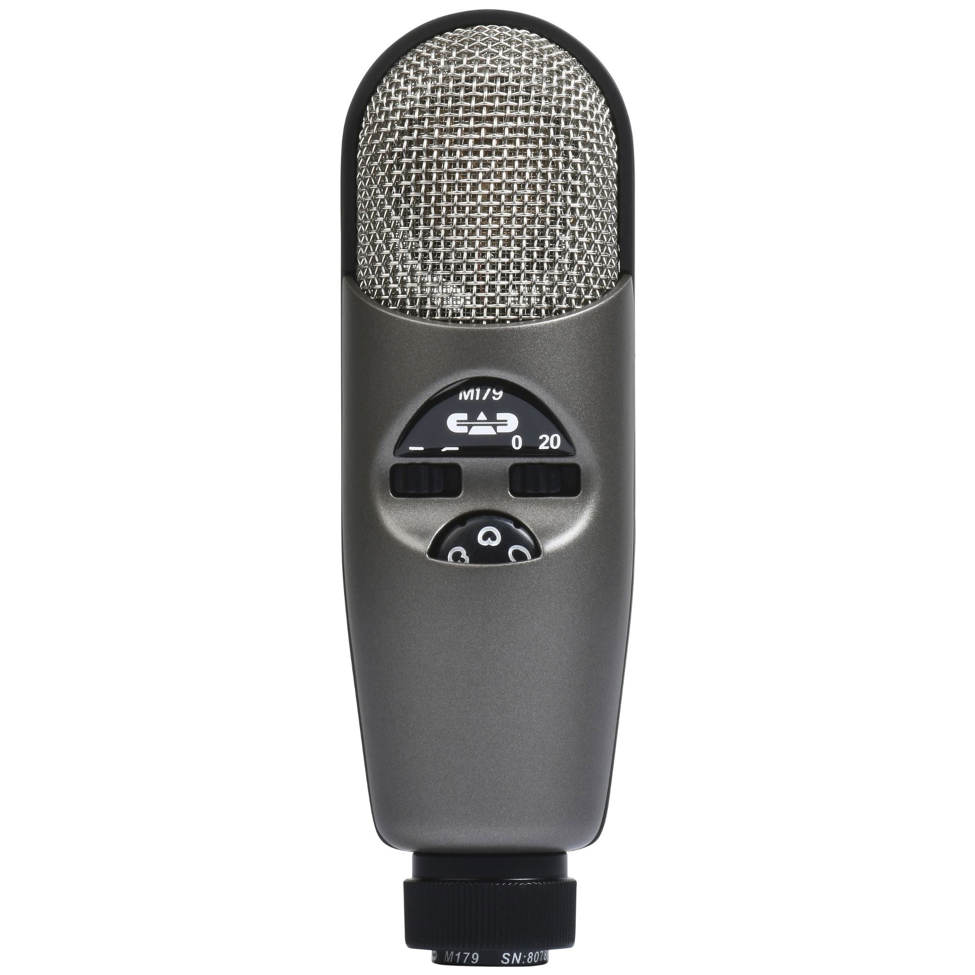 CAD Audio, CAD Audio M179 Large Diaphragm Variable Polar Pattern Condenser Microphone