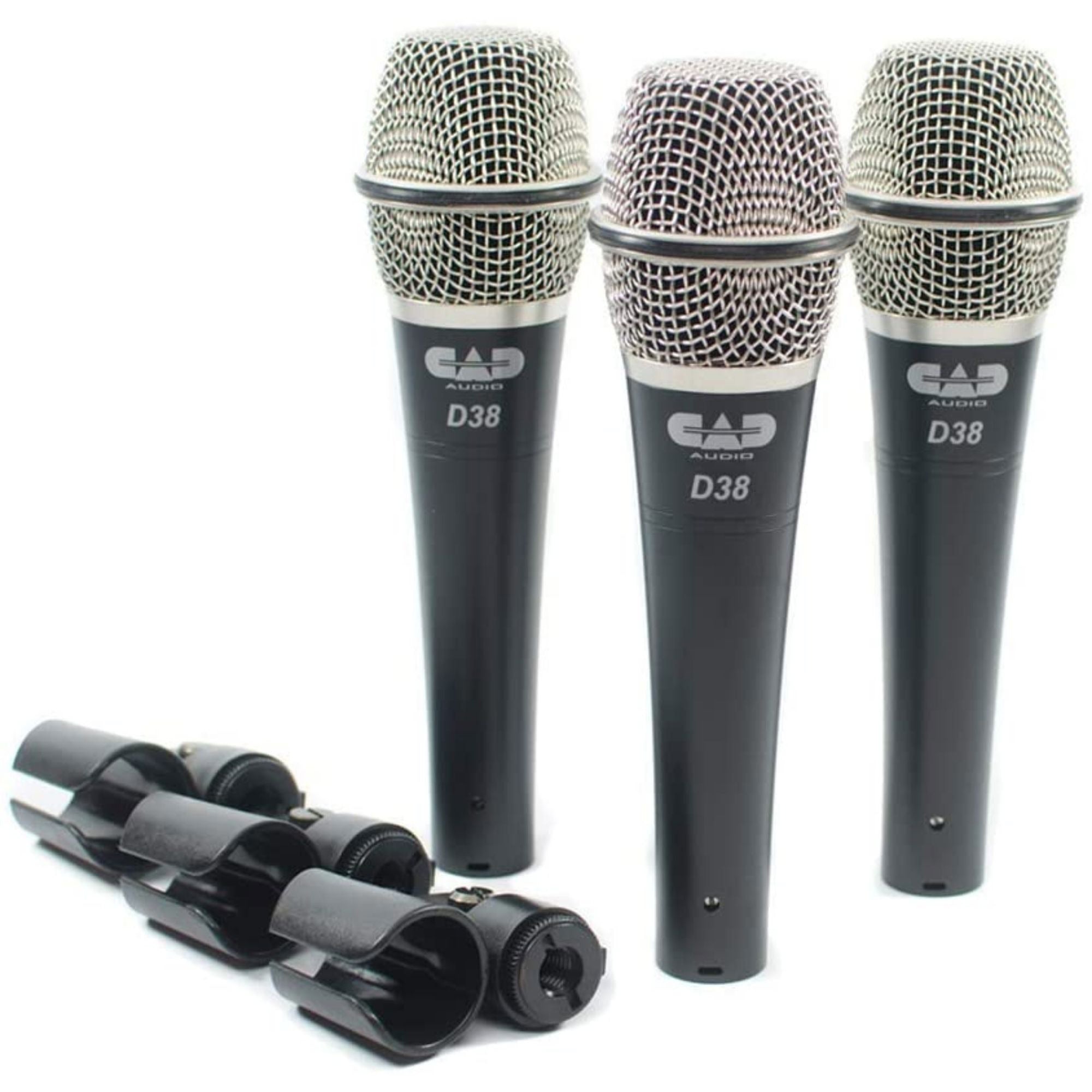 CAD Audio, Cad Audio D38X3 SuperCardioid Dynamic Microphone, 3-Pack