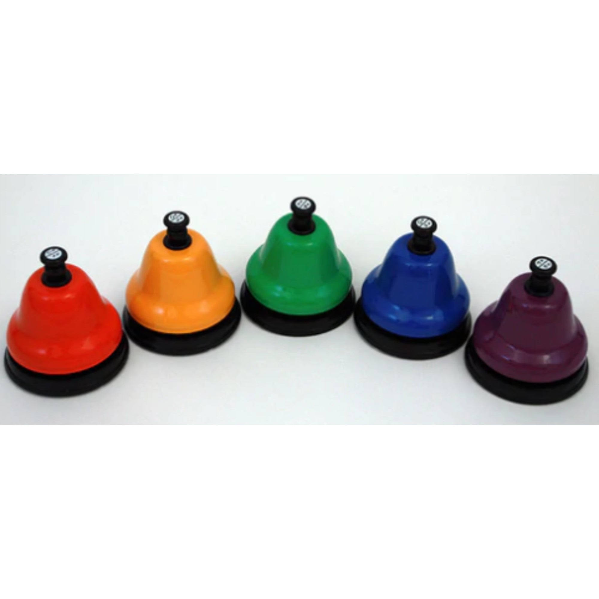 Chroma-Notes, Chroma-Notes Colored 5-Note Desk Bell Set, C-Major Diatonic Set