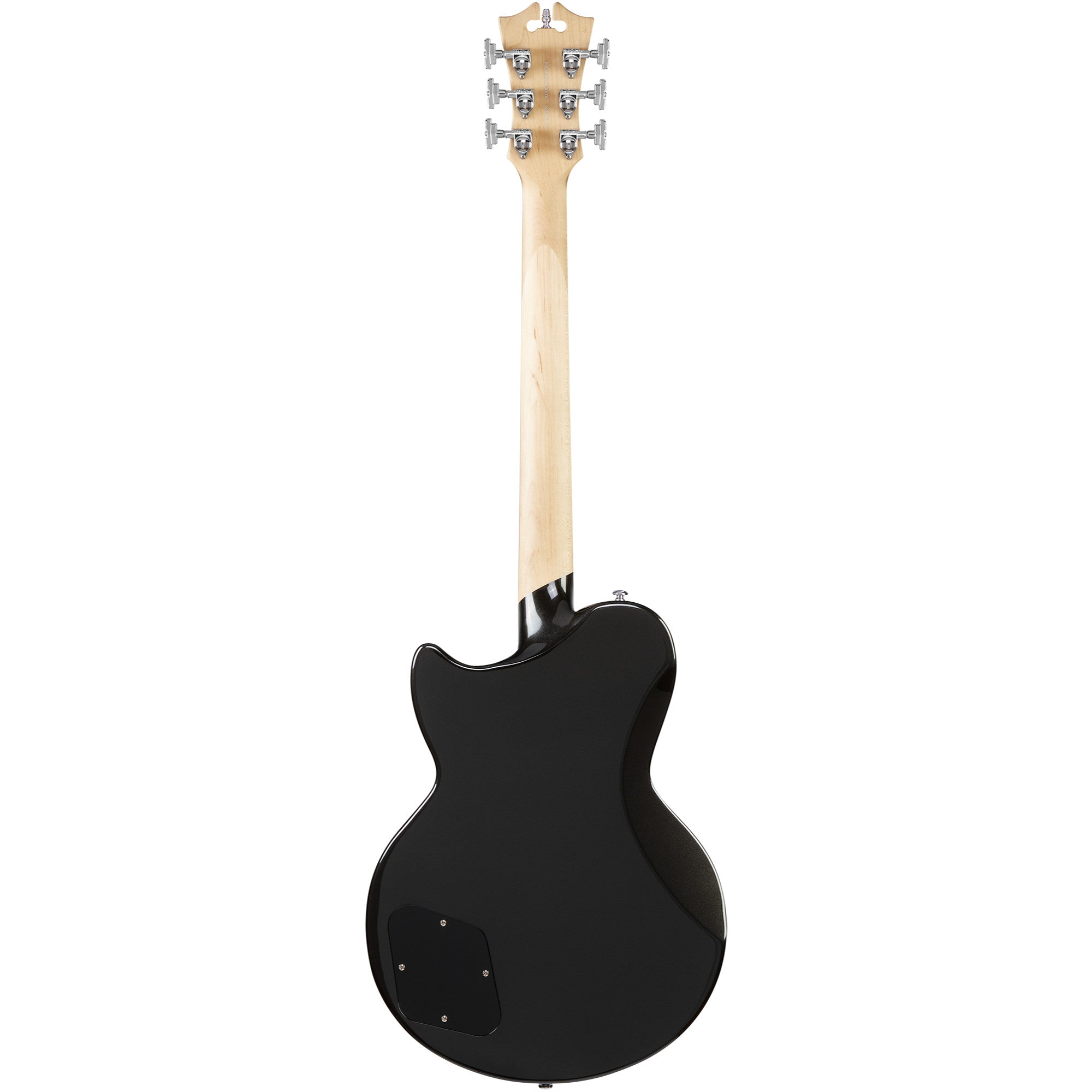 D'Angelico, D’Angelico Premier Atlantic Electric Guitar with Stopbar Tailpiece, Black Flake