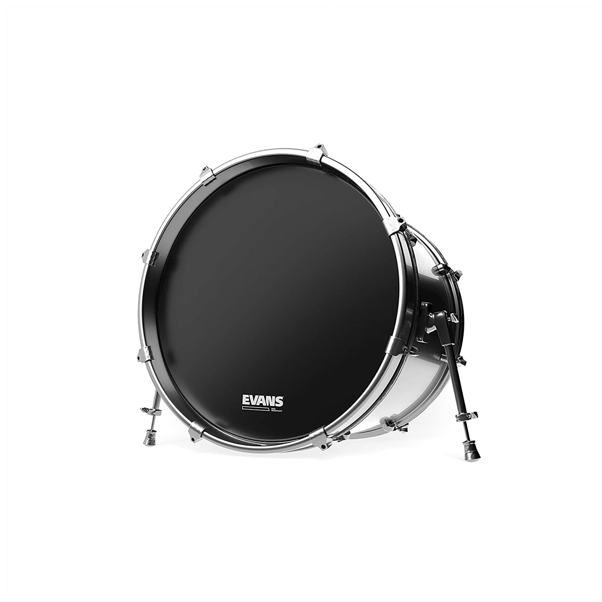 Evans, Evans EQ3 Resonant Black Bass Drumhead, 20"