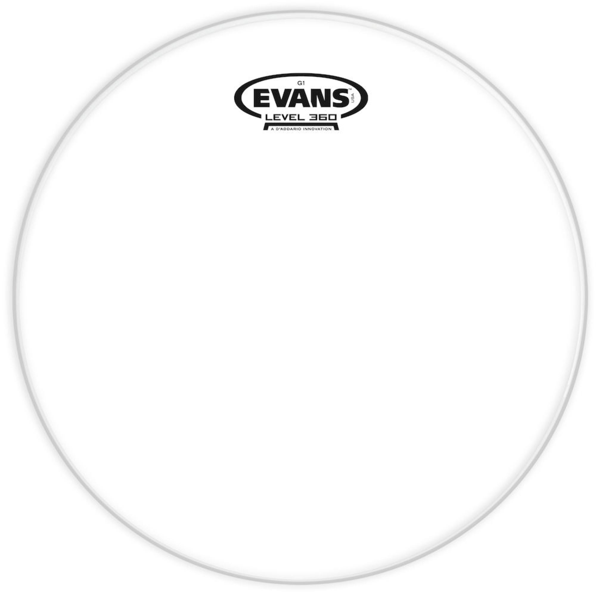 Evans, Evans G1 Clear Drumhead, 12"