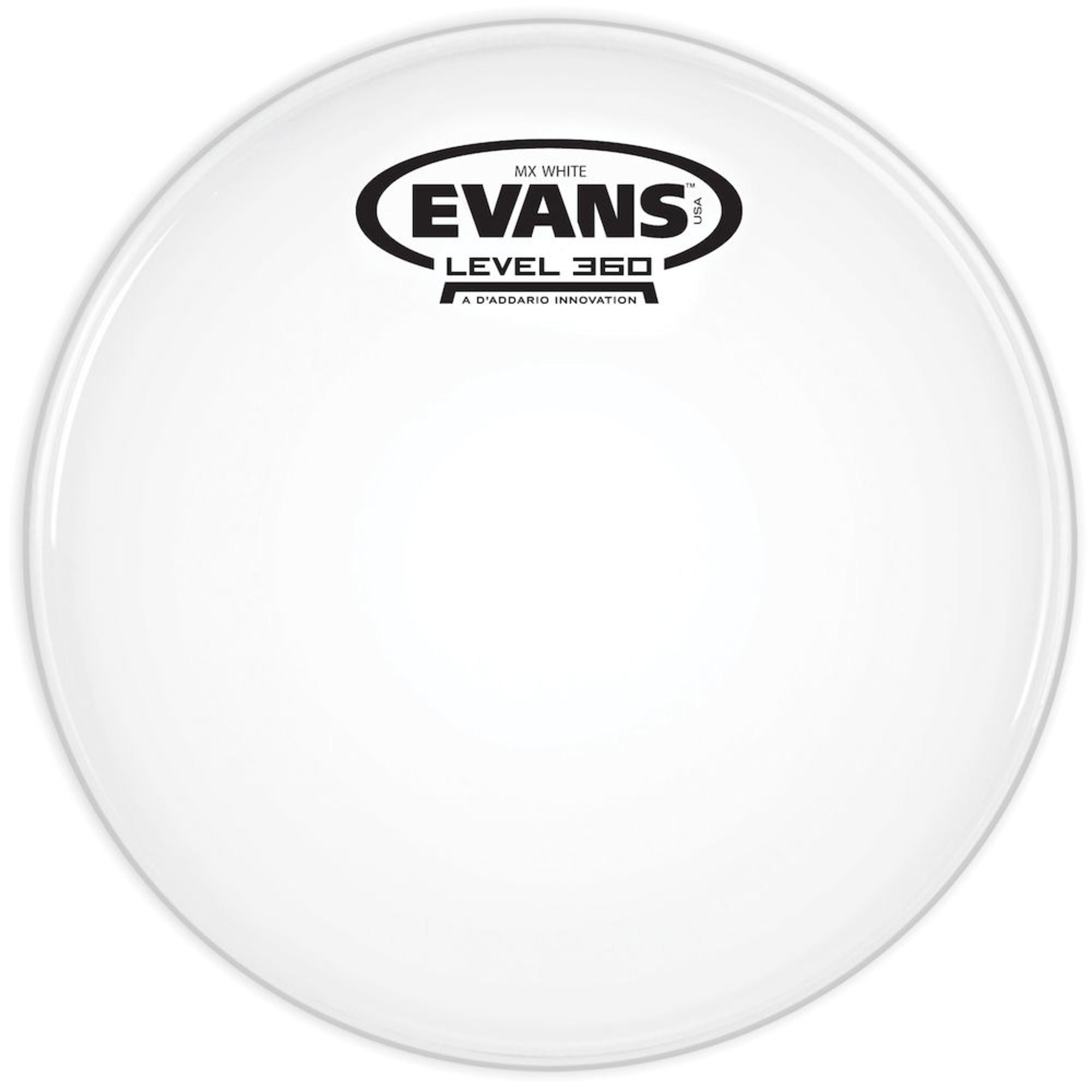 Evans, Evans MX White Marching Tenor Drumhead, 12"