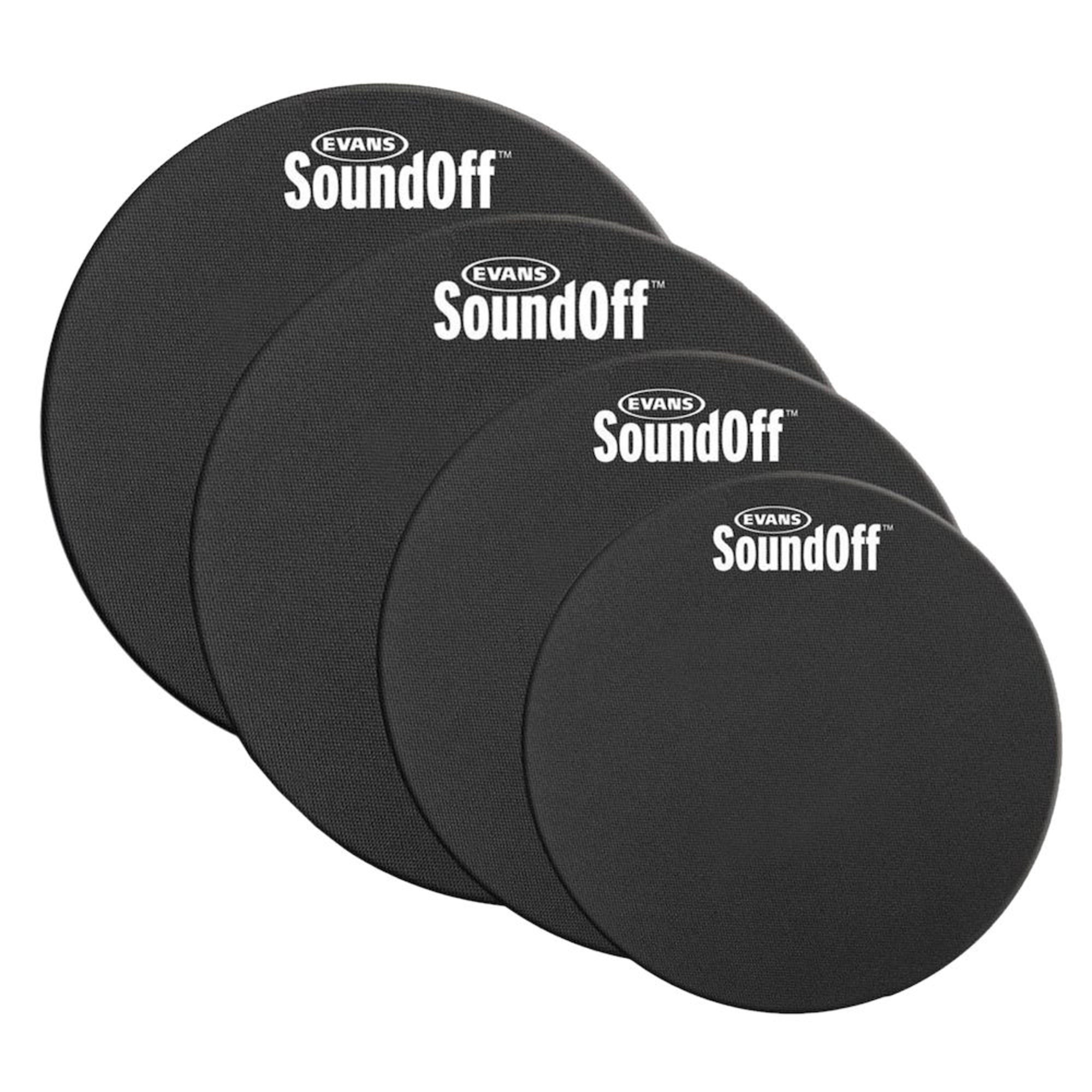 Evans, Evans SoundOff Drum Mute Pack, Rock - 10/12/14/16"