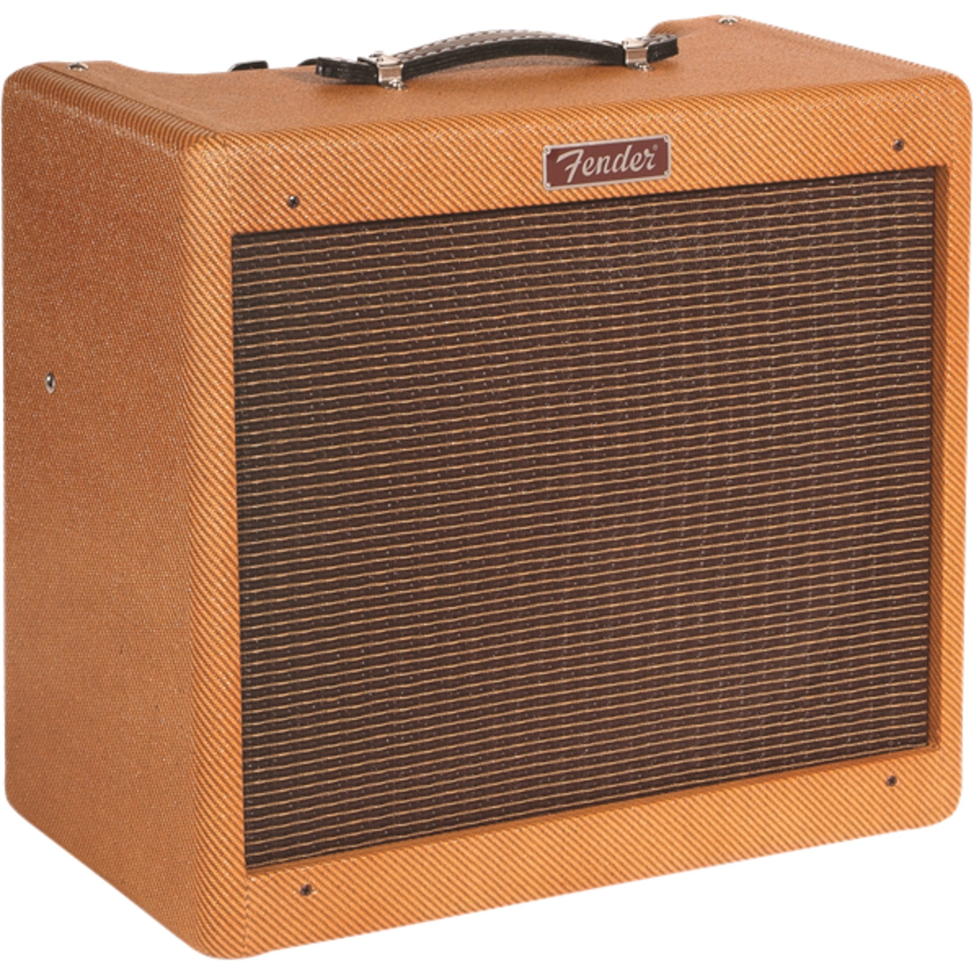 Fender, Fender Blues Junior Lacquered Tweed 15W Guitar Combo Amplifier