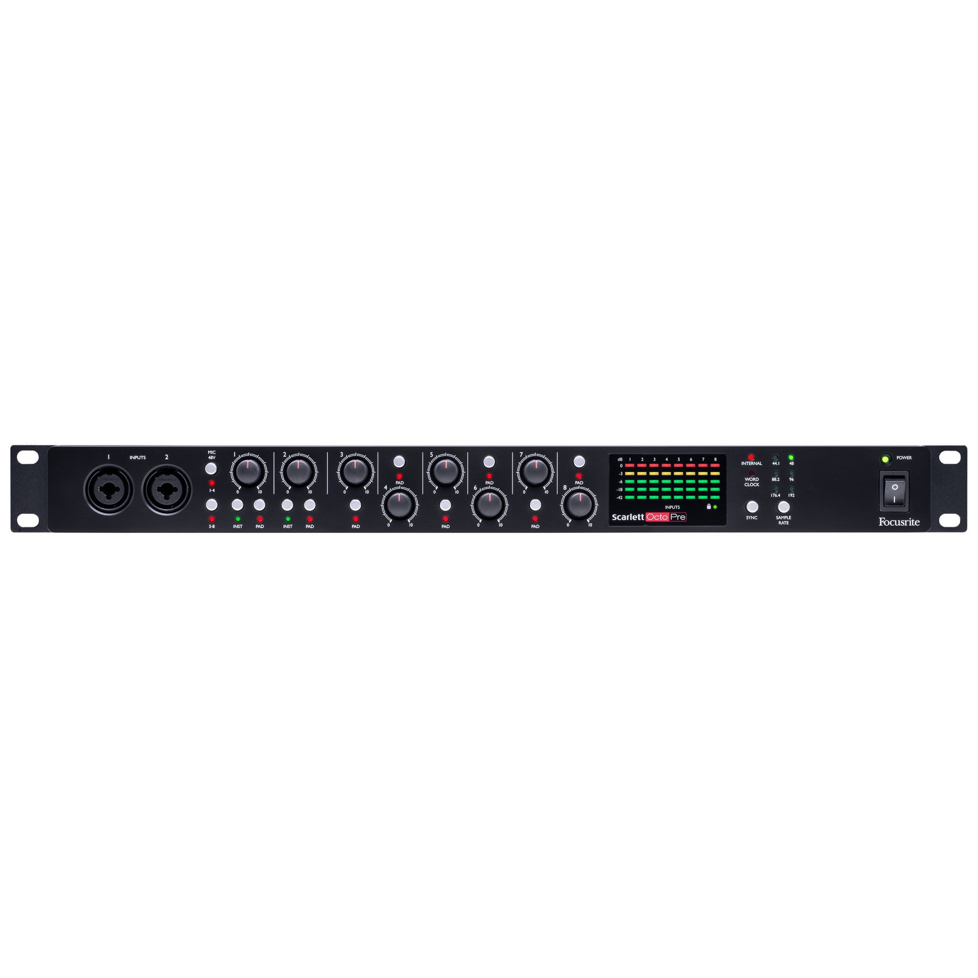 Focusrite, Focusrite Scarlett OctoPre 8-Channel Microphone Preamp