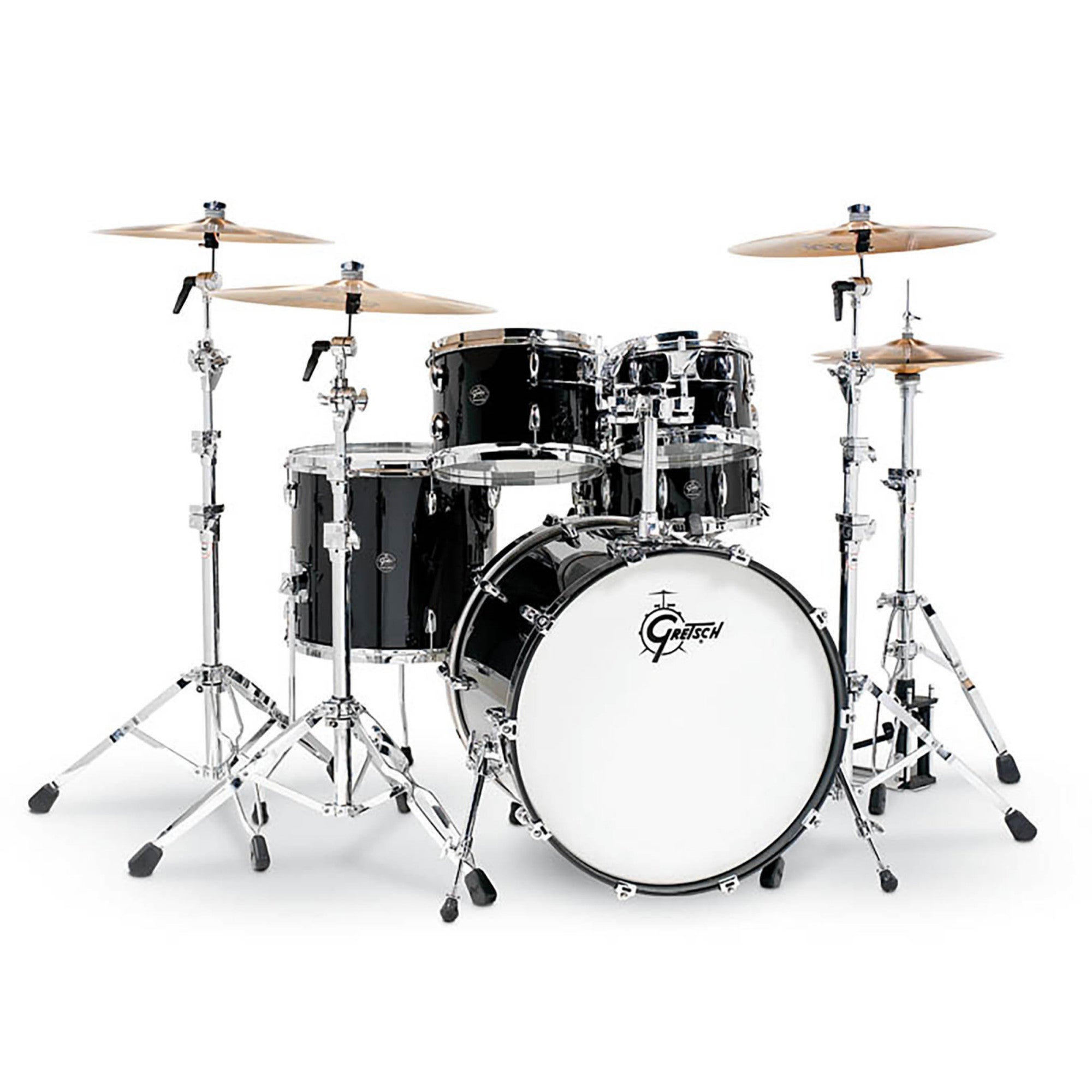 Gretsch, Gretsch Renown 5-Piece Shell Pack - 22" Bass Drum, Piano Black