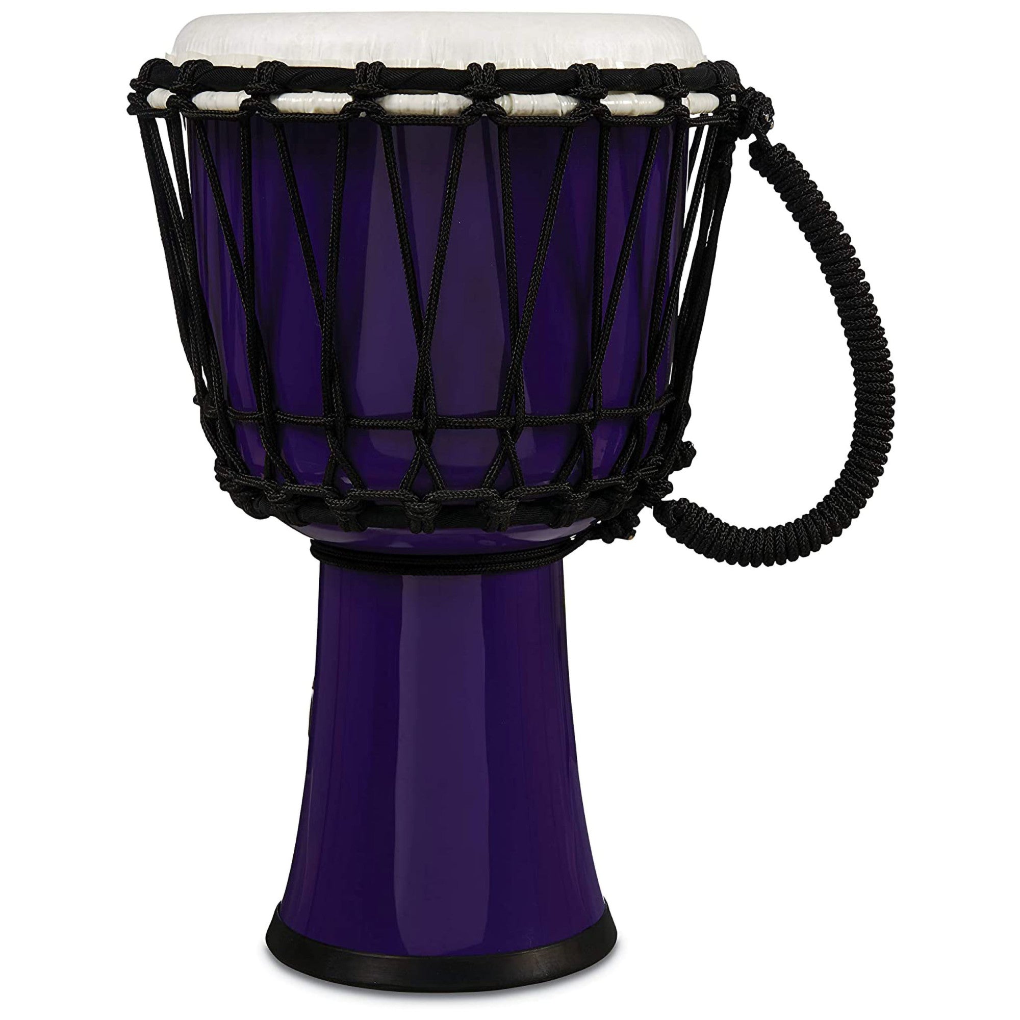 Latin Percussion, LP World Collection Rope Circle Djembe, 7", Purple