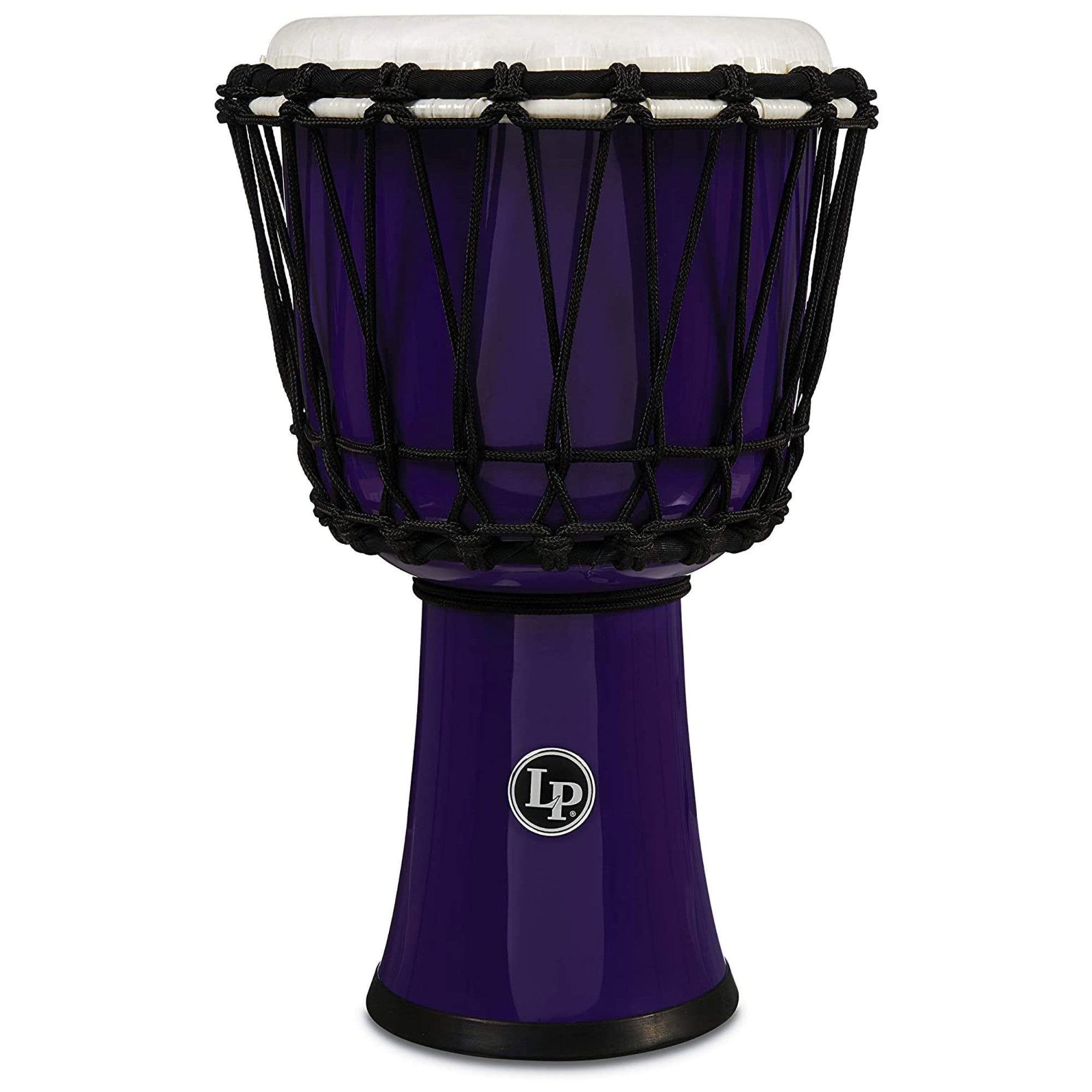 Latin Percussion, LP World Collection Rope Circle Djembe, 7", Purple