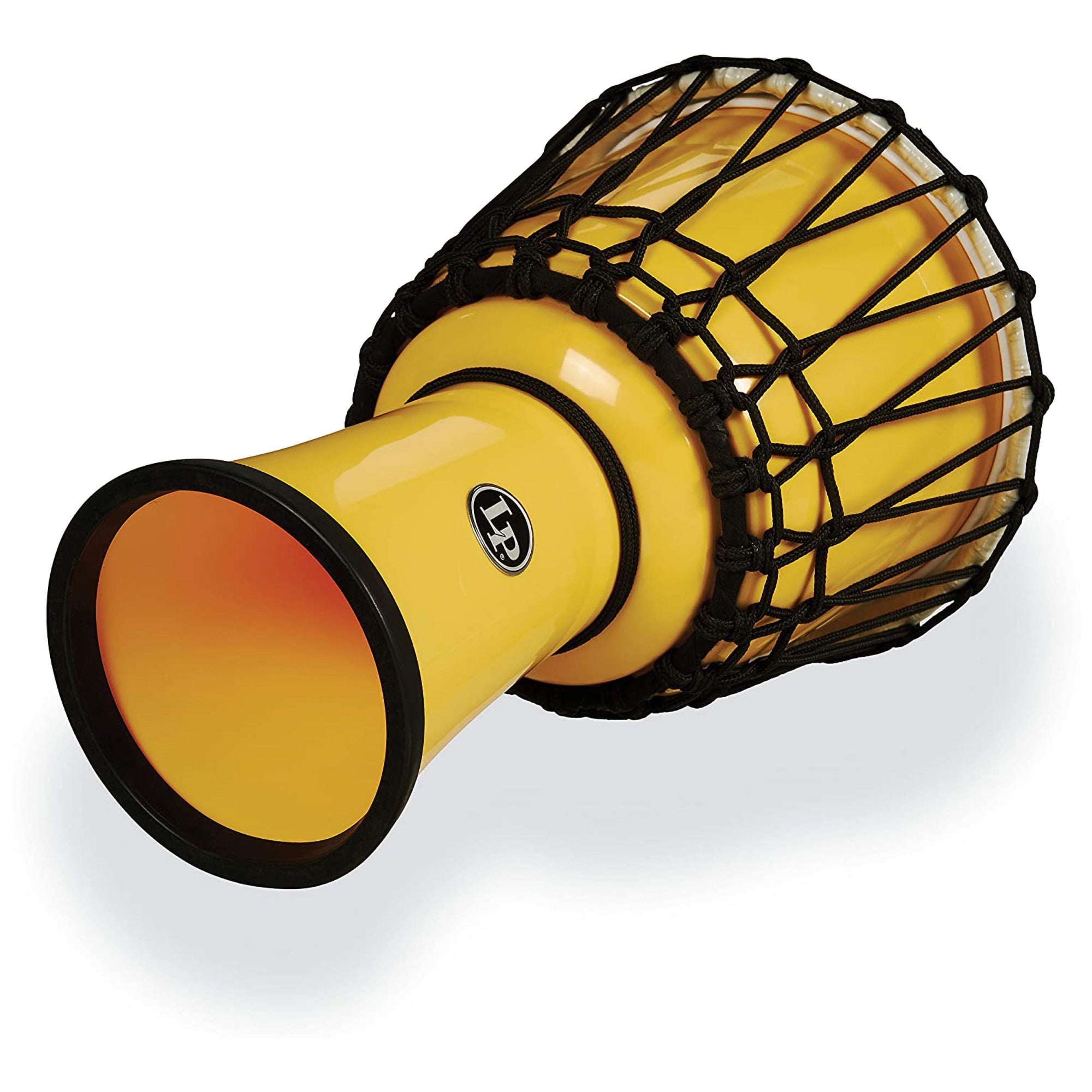 Latin Percussion, LP World Collection Rope Circle Djembe, 7", Yellow