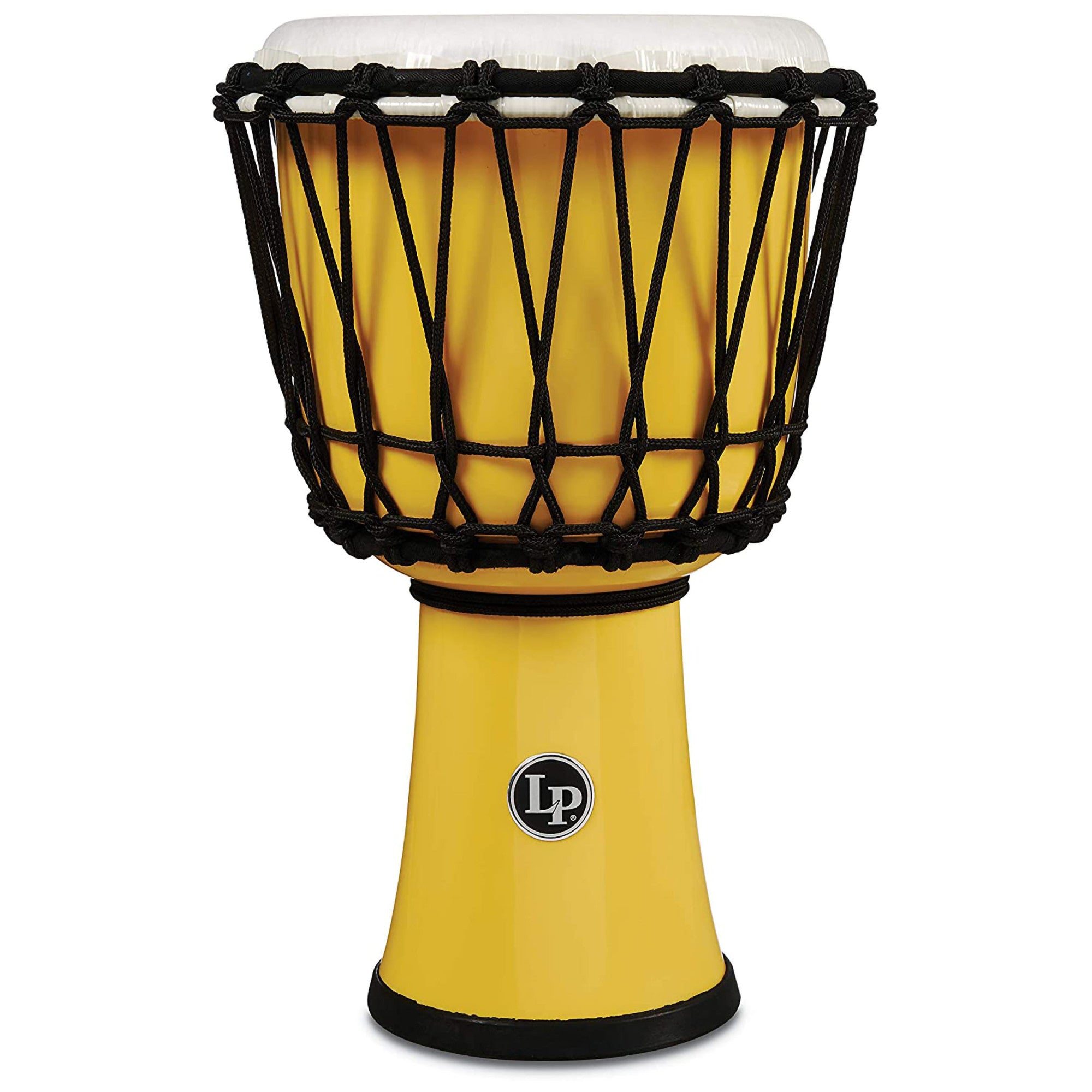 Latin Percussion, LP World Collection Rope Circle Djembe, 7", Yellow