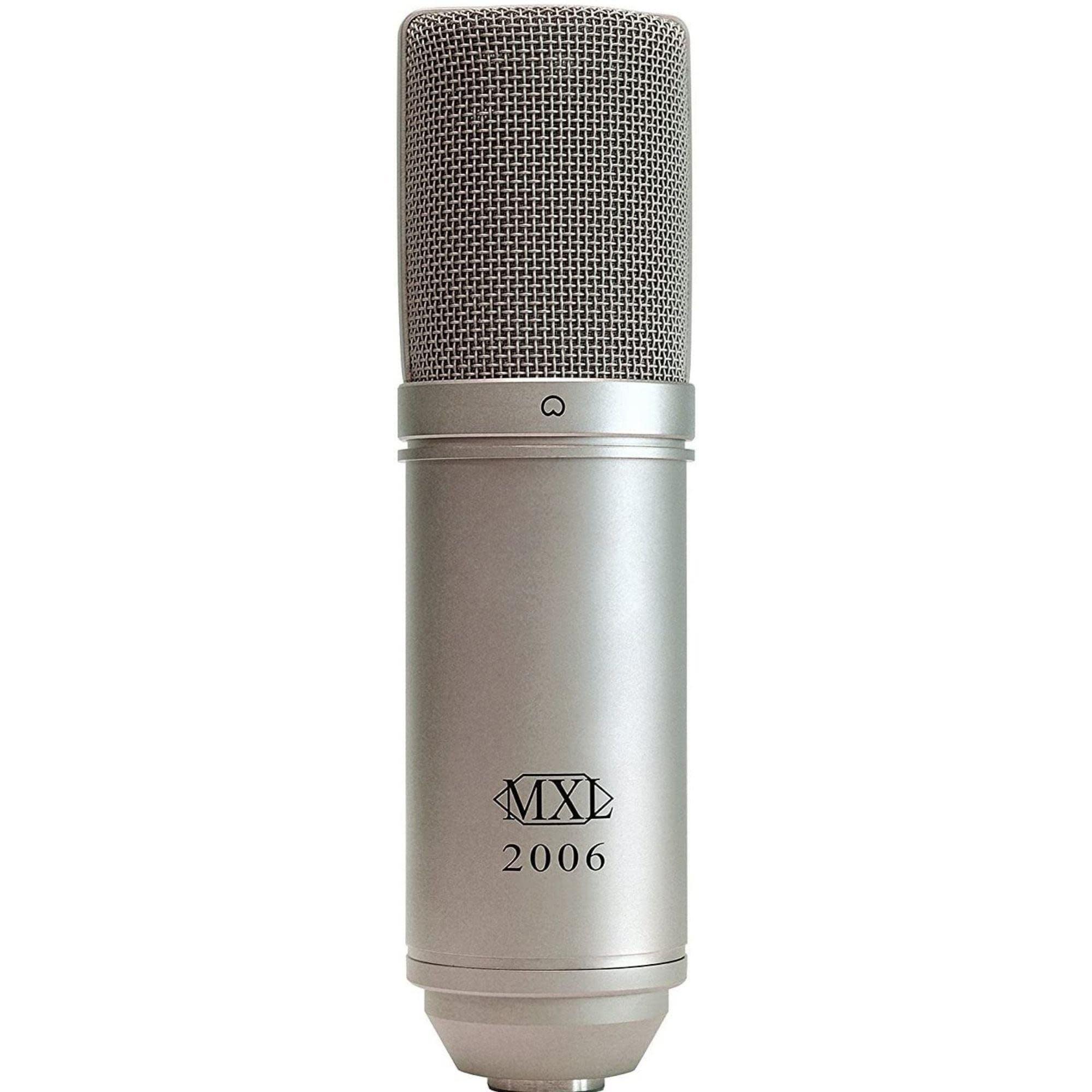 MXL, MXL 2006 Large-Diaphragm Condenser Microphone, Silver