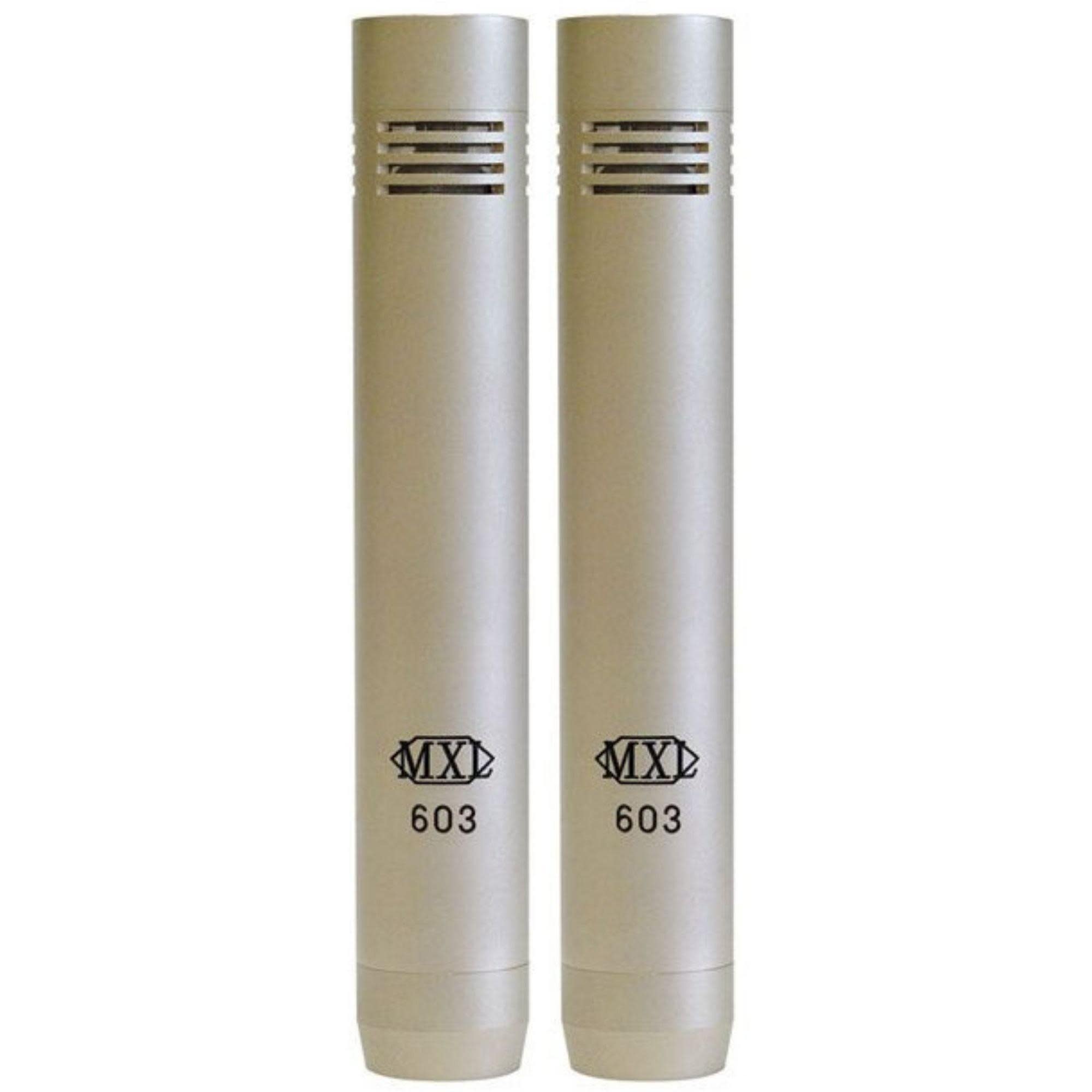 MXL, MXL 603 PAIR Small-Diaphragm Cardioid Microphones