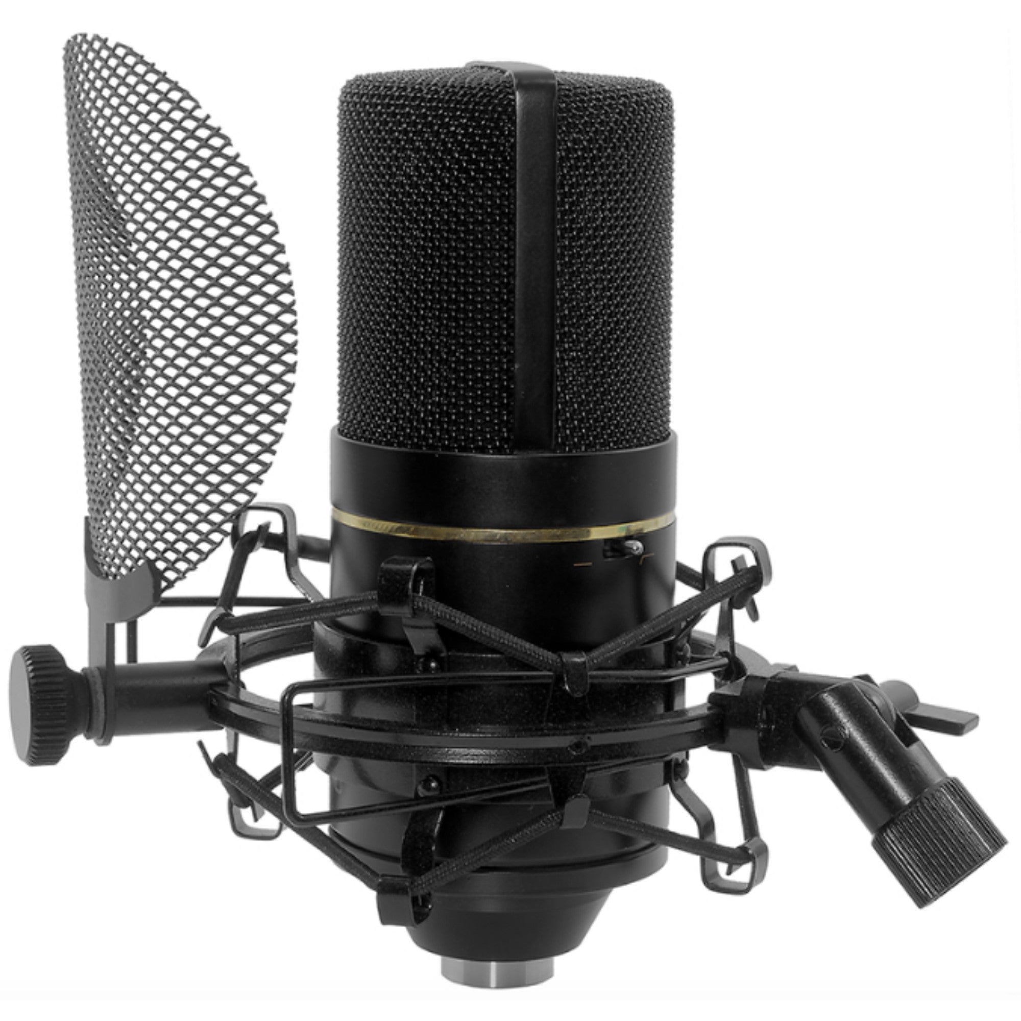 MXL, MXL 770 Complete Microphone Bundle with Integrated Pop Filter/Shockmount Kit