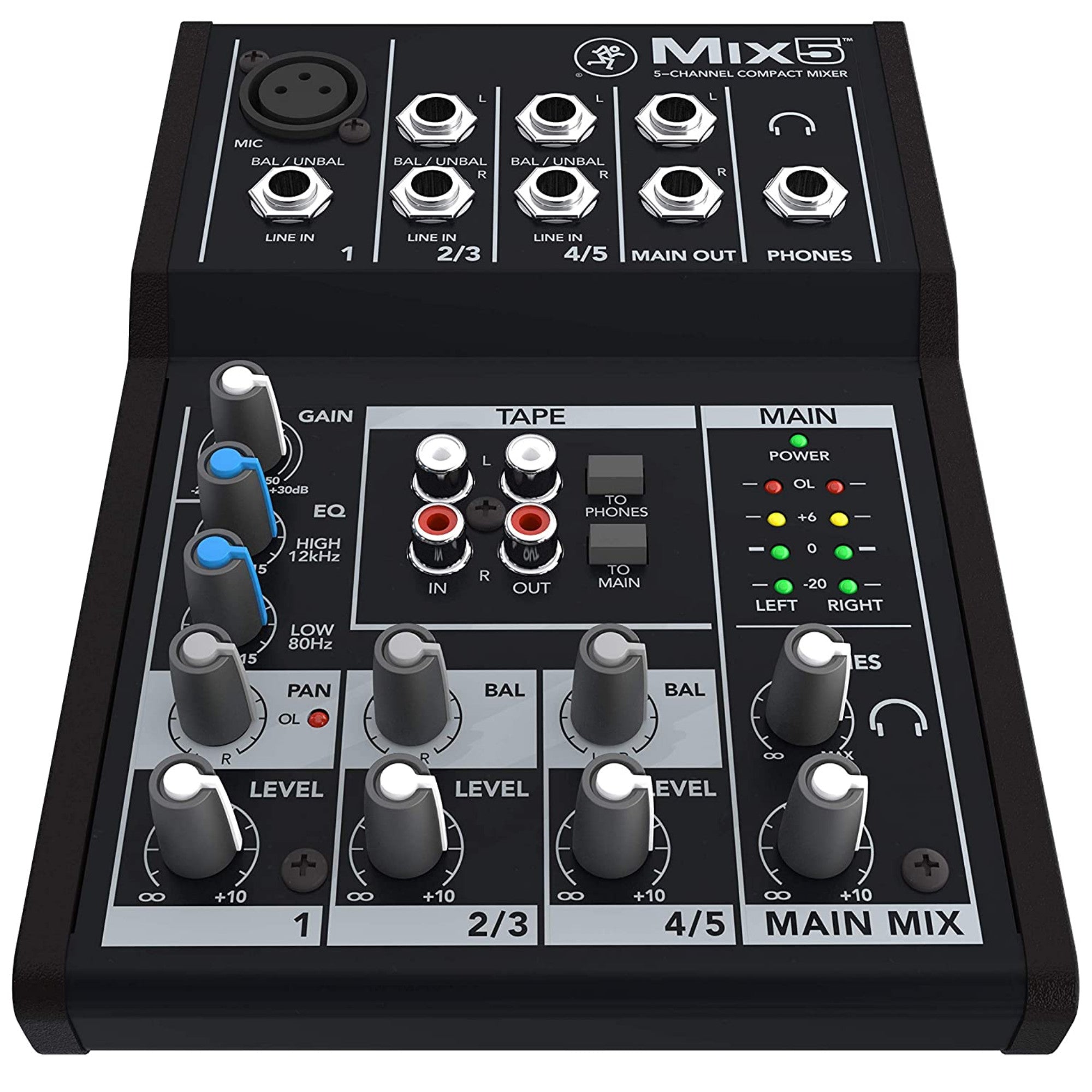 Mackie, Mackie Mix5 5-Channel Compact Mixer