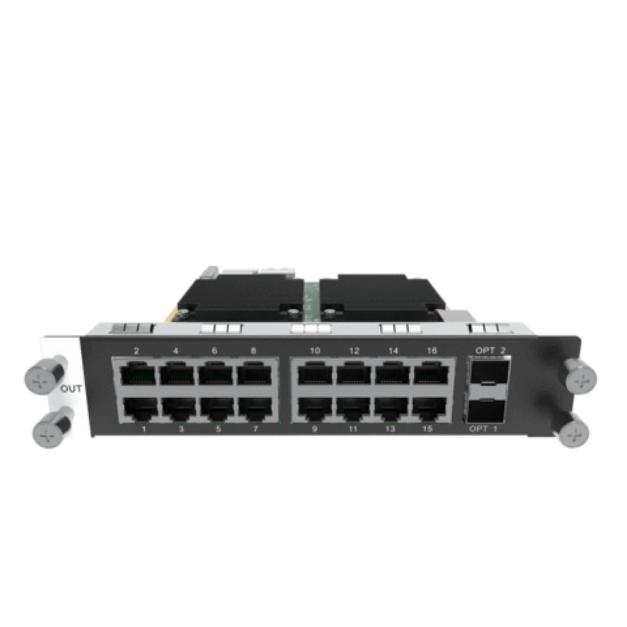 NovaStar, NovaStar H_16xRJ45+2xFiber H Series 16x Ethernet Output Port and 2x Optical Ports