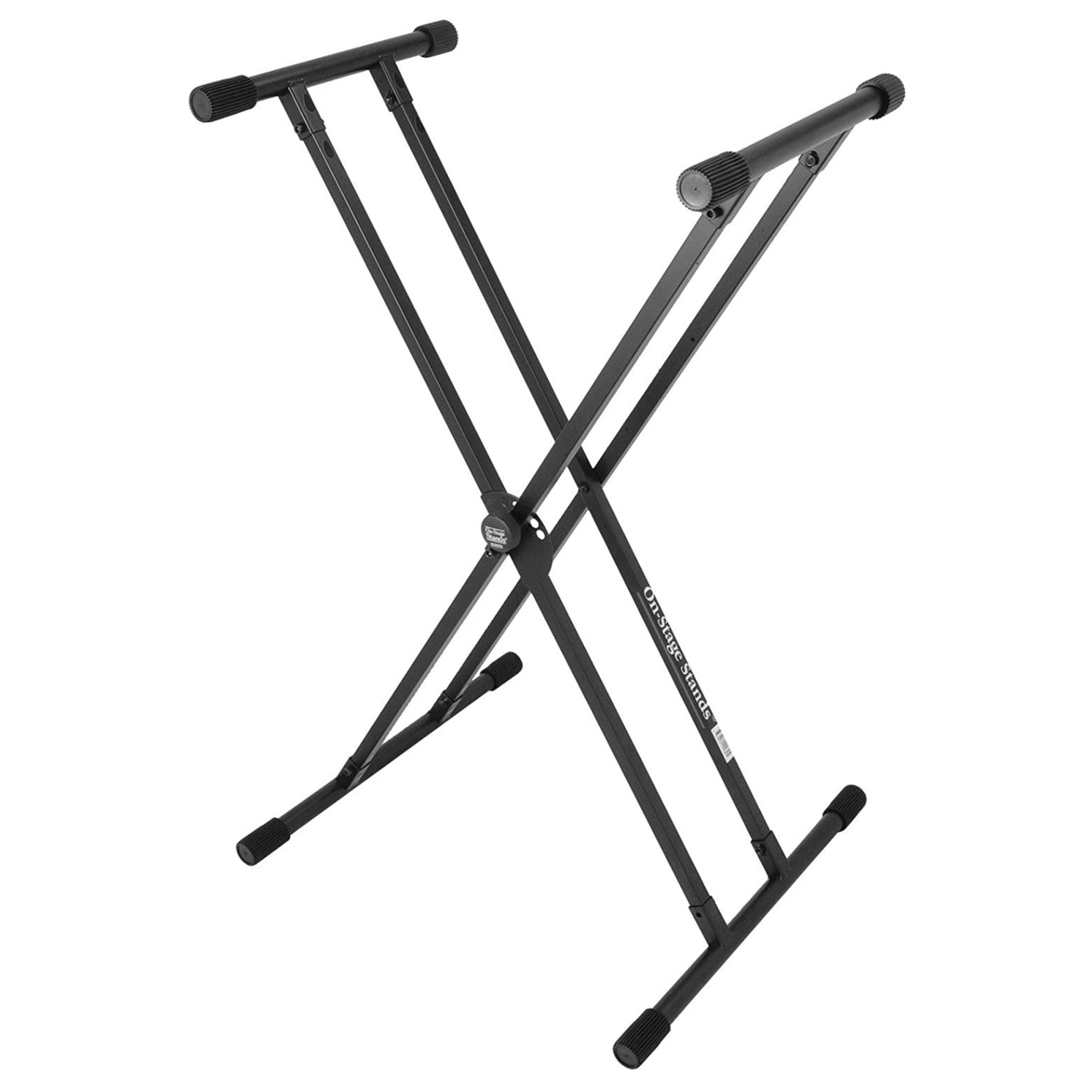 On-Stage, On-Stage Stands KS8191XX Bullet Nose Double-X Keyboard Stand with Lok-Tight Attachment