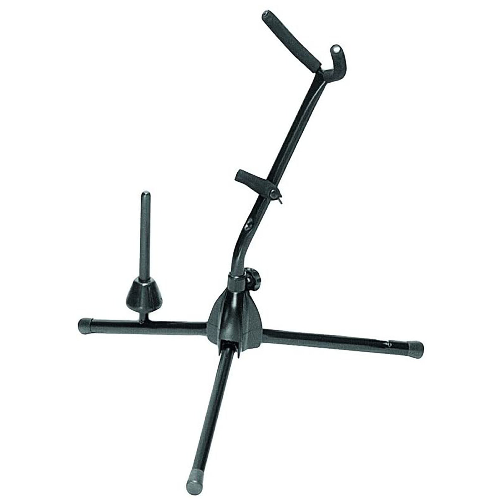 On-Stage, On-Stage Stands SXS7101B Alto/Tenor Sax Stand with Flute Peg