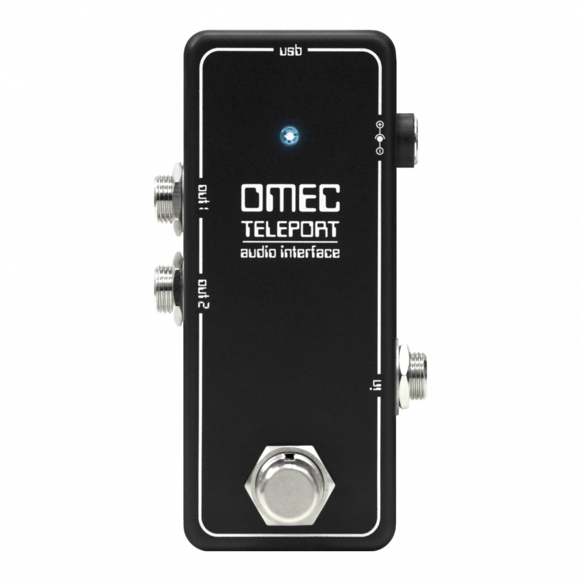 Orange Amps, Orange Amps OMEC Teleport Pedal with Buffered Bypass, 9V Power