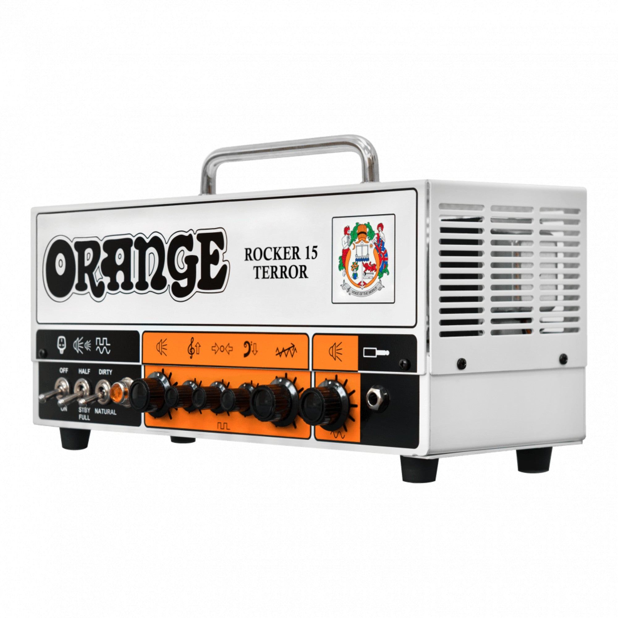 Orange Amps, Orange Amps Rocker 15 Terror Twin Channel 1x12 Guitar Amp Combo