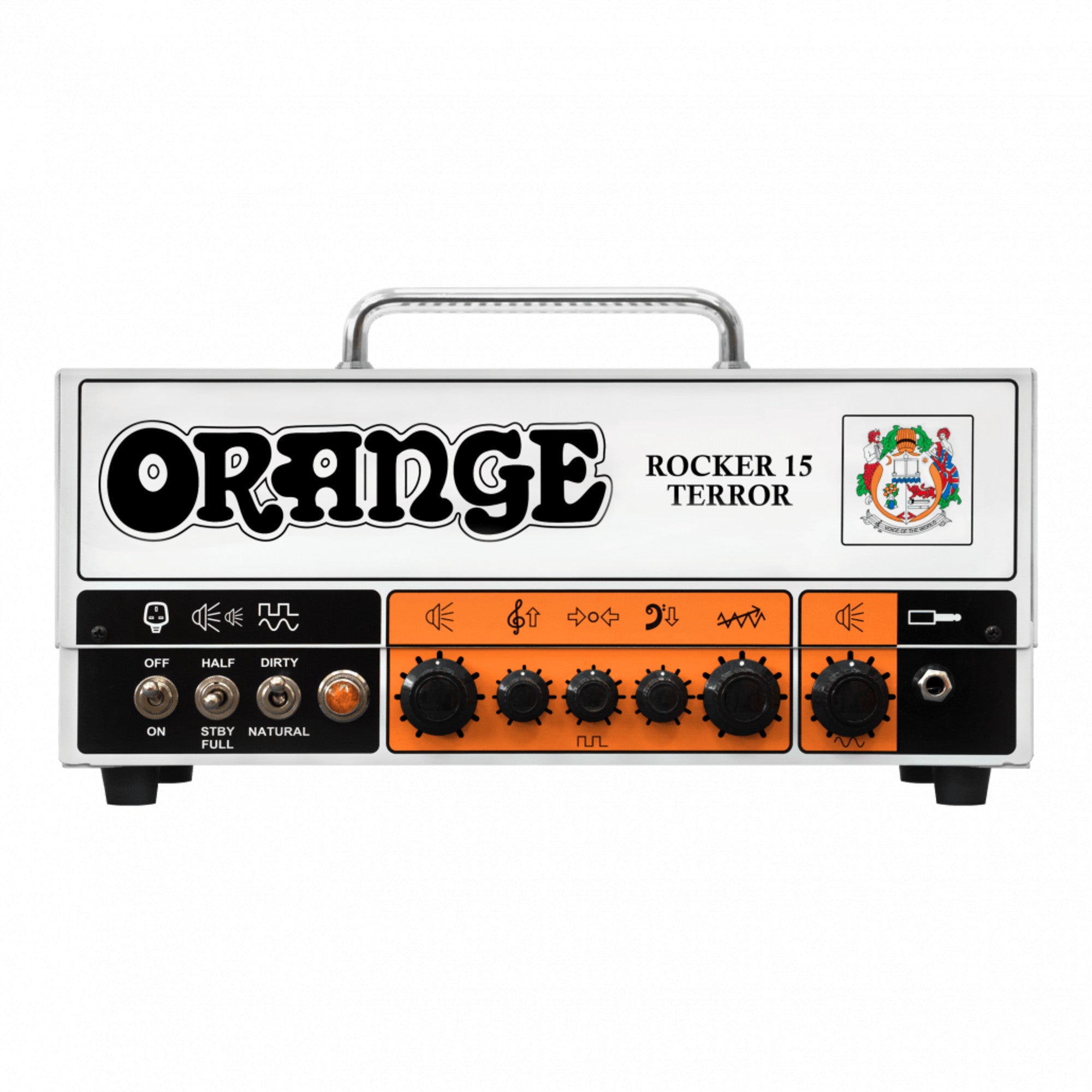 Orange Amps, Orange Amps Rocker 15 Terror Twin Channel 1x12 Guitar Amp Combo