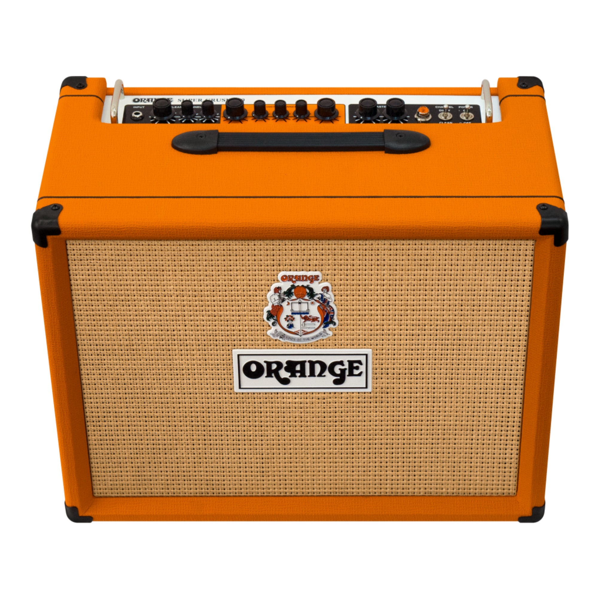 Orange Amps, Orange Amps Super Crush Combo, Two-Channel, All-Analog, 100-Watt 1x12 Combo