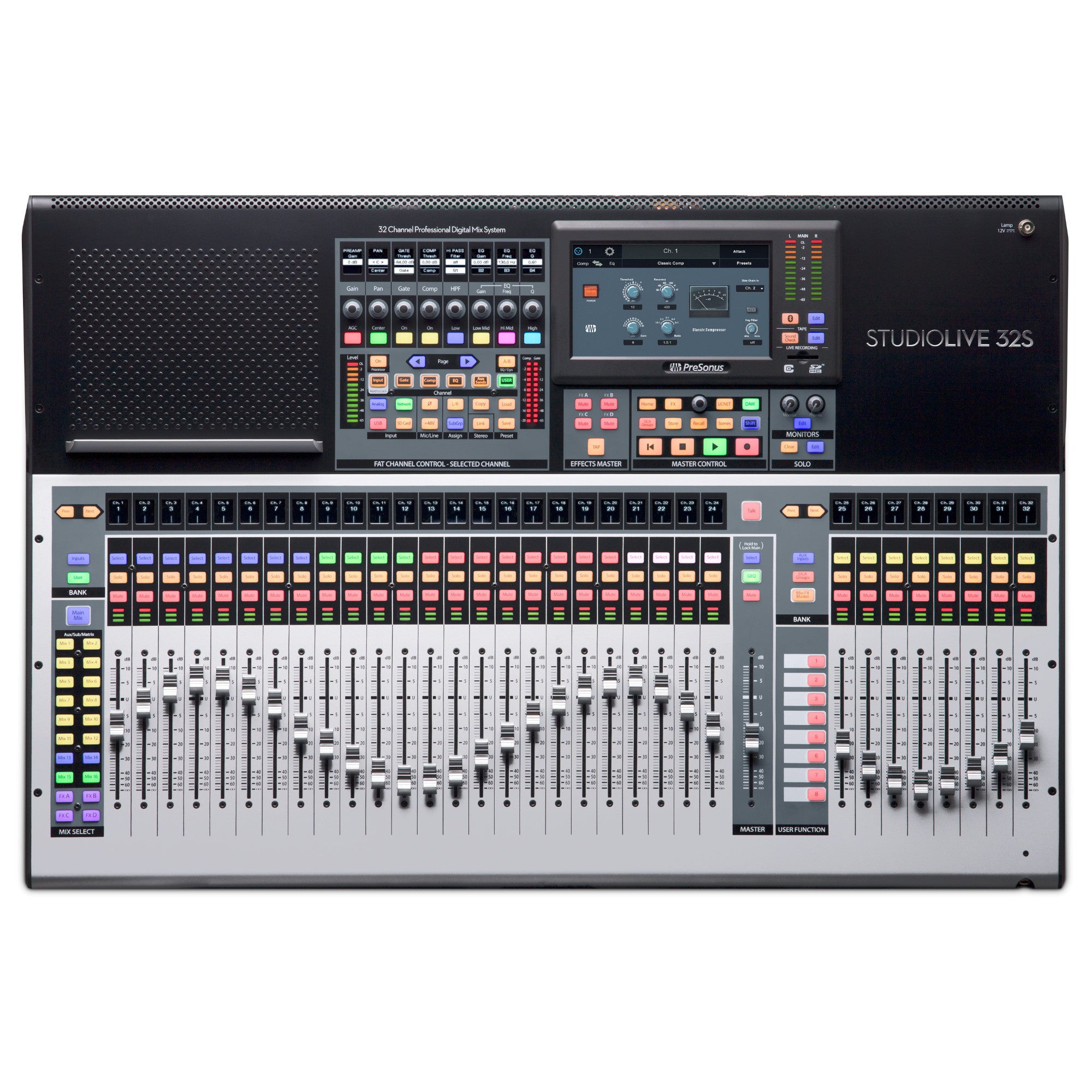 PreSonus, PreSonus StudioLive 32S: 32-Channel Digital Mixer and USB Audio Interface