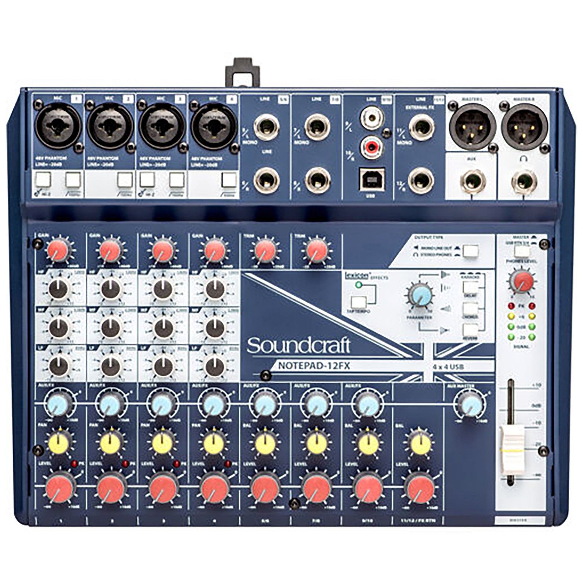 Soundcraft, Soundcraft Notepad-12FX Small-format Analog Mixing Console