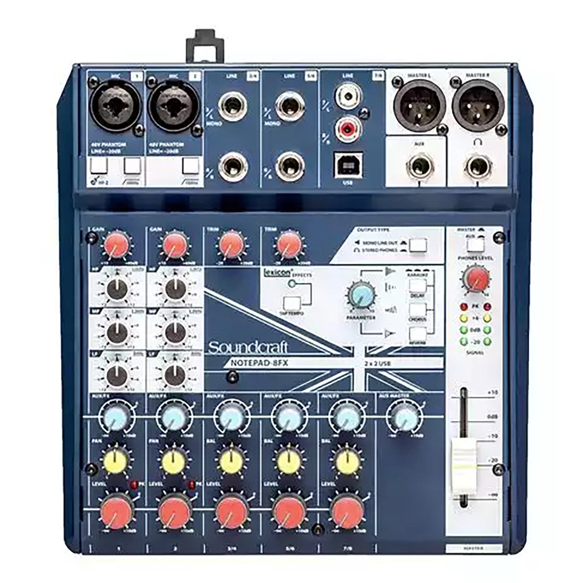 Soundcraft, Soundcraft Notepad-8FX Small-format Analog Mixing Console