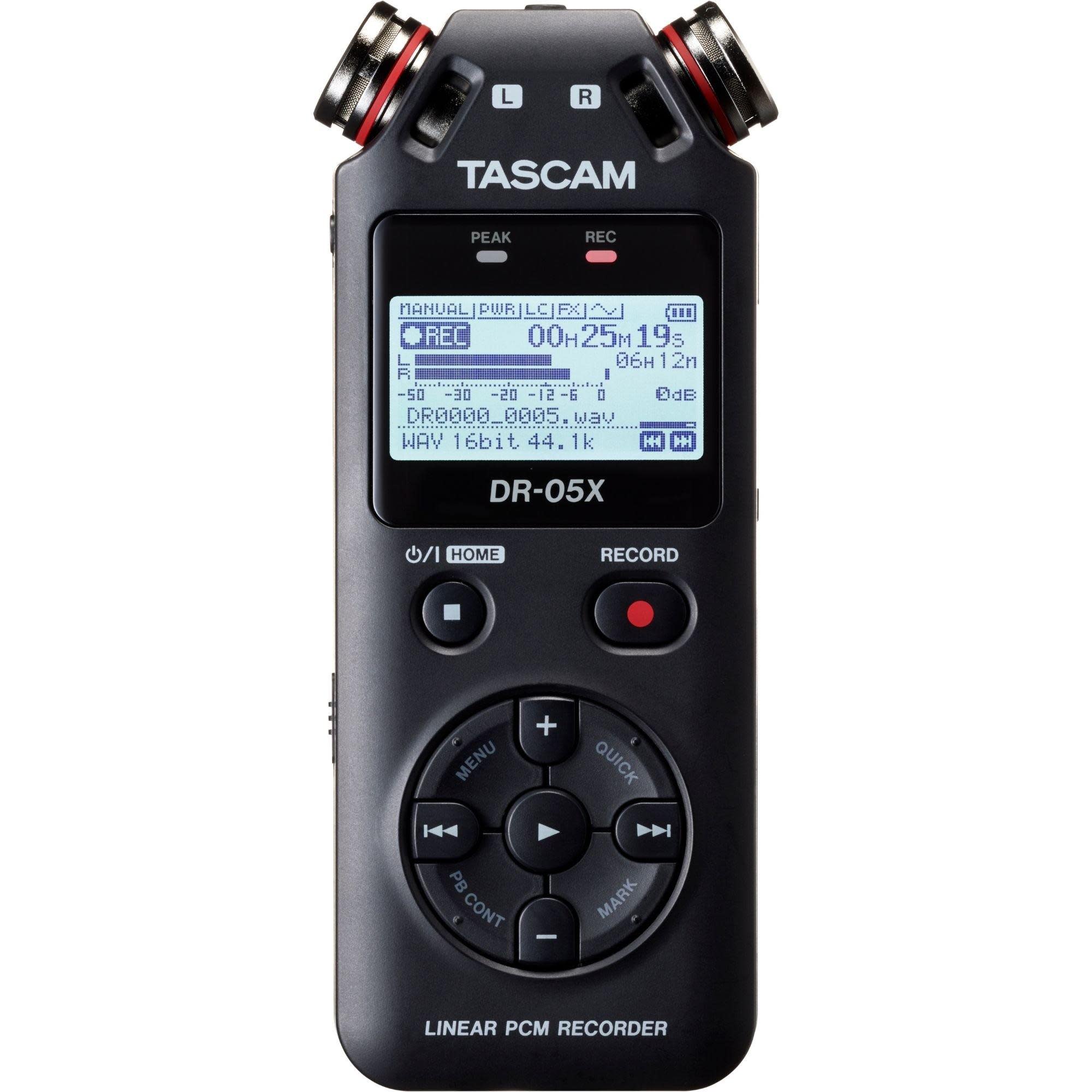 Tascam, Tascam DR-05X Stereo Handheld Digital Recorder and USB Audio Interface