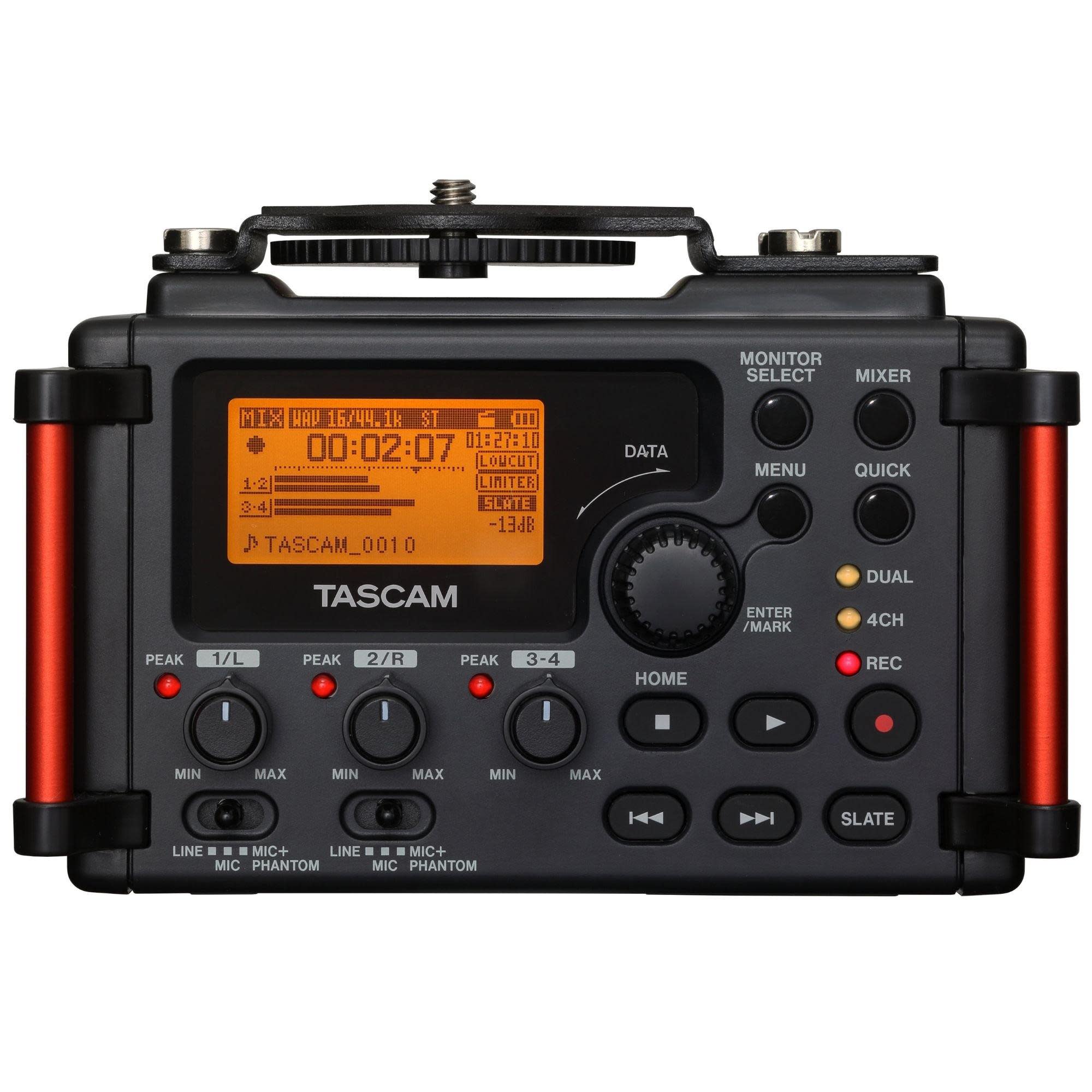 Tascam, Tascam DR-60DMKII 4-Channel Portable Audio Recorder for DSLR