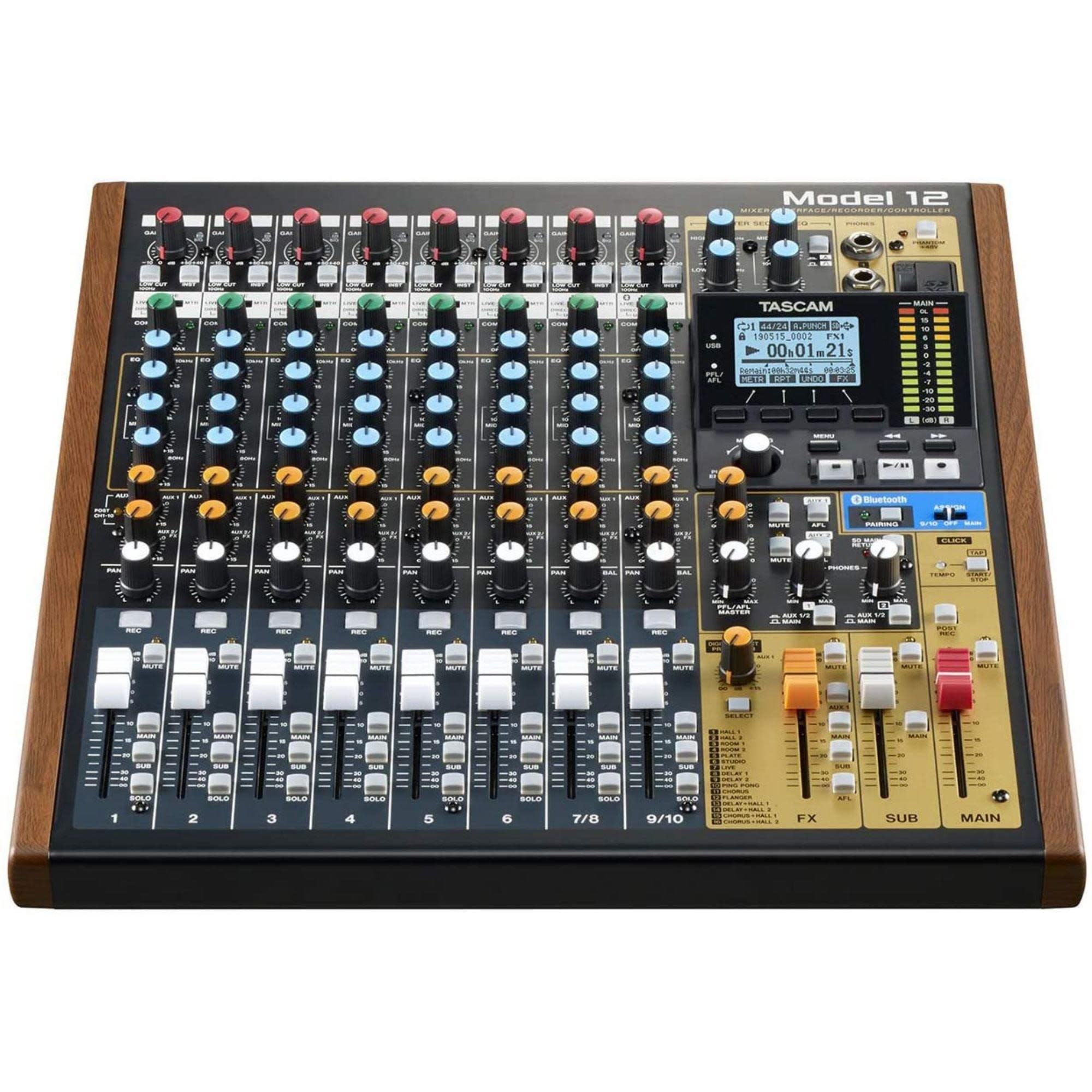 Tascam, Tascam Model 12 All-In-One Digital Multitrack Recorder