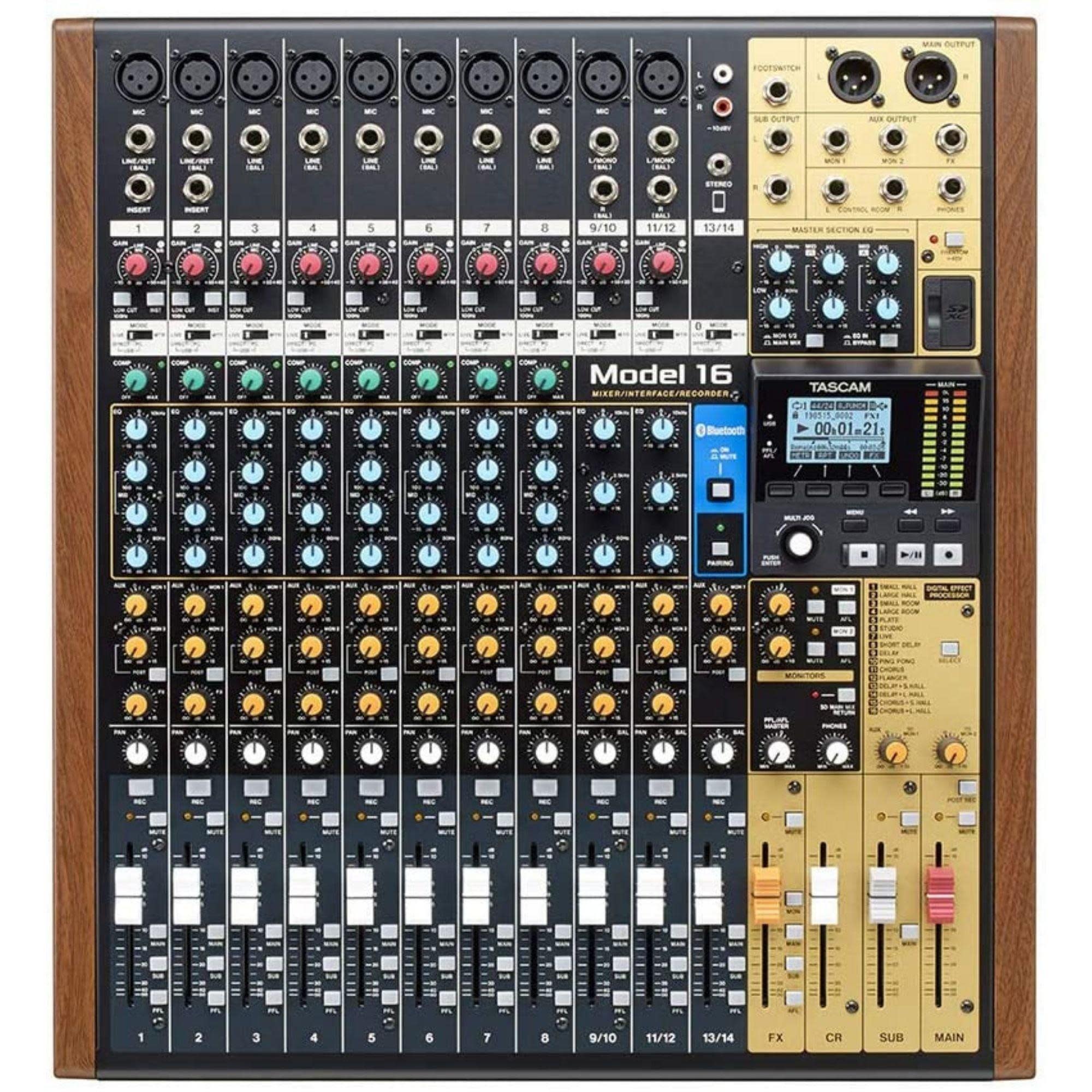 Tascam, Tascam Model 16 All-In-One Mixing Studio