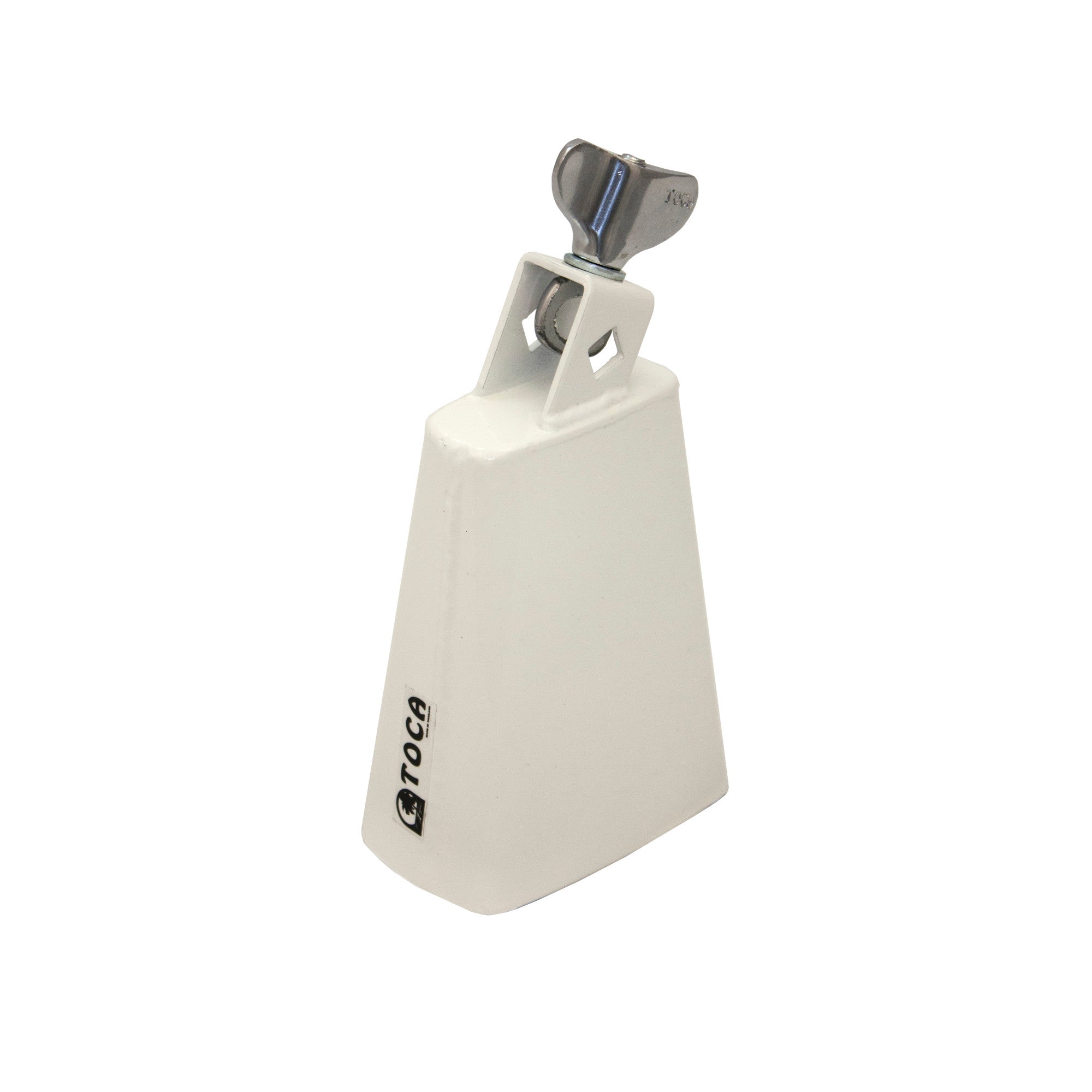 Toca, Toca 4424-T Contemporary Series Cow Bell, High Cha Cha, Cowbell Noise Maker - White