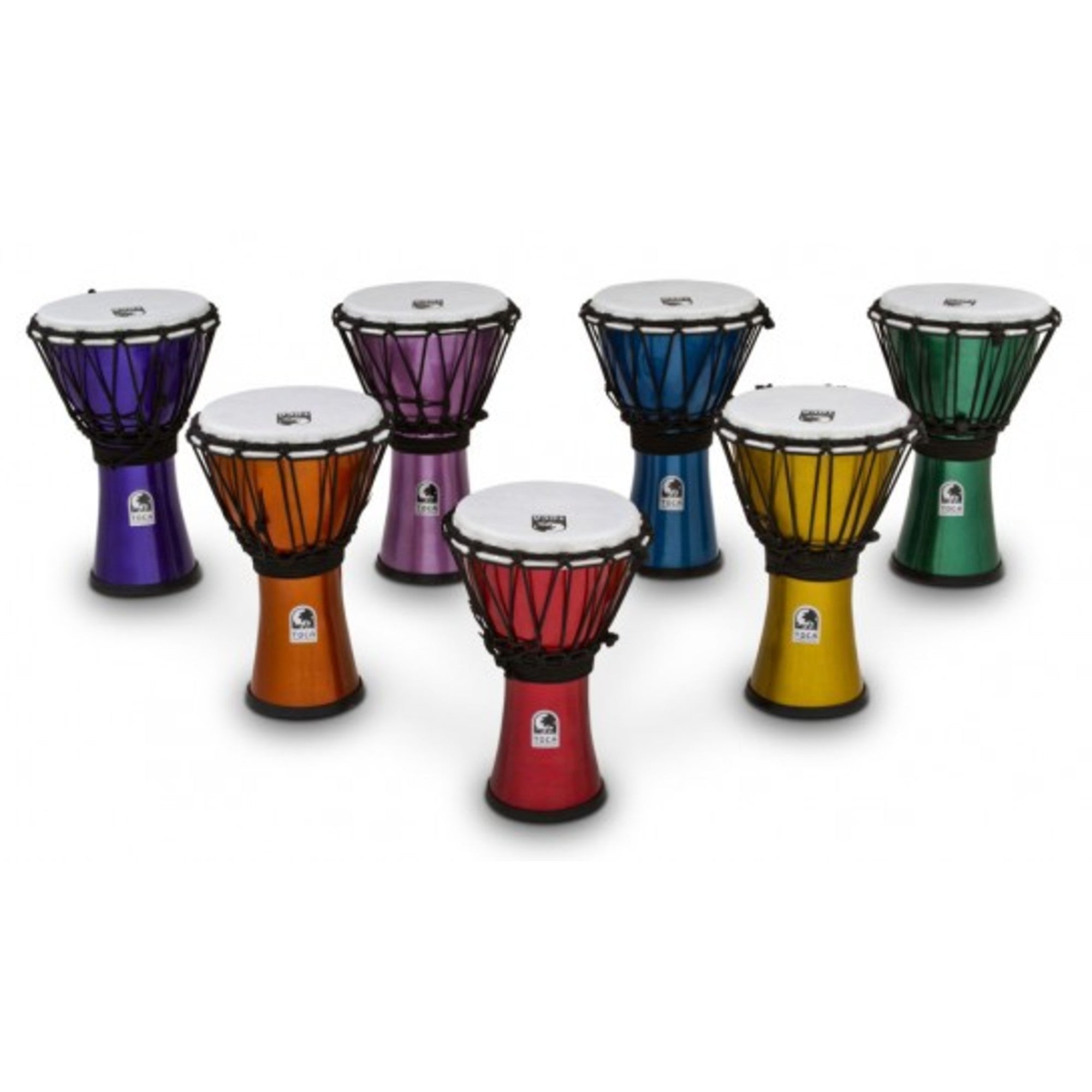 Toca, Toca 7-Inch Freestyle Colorsound Djembes in Metallic Colors