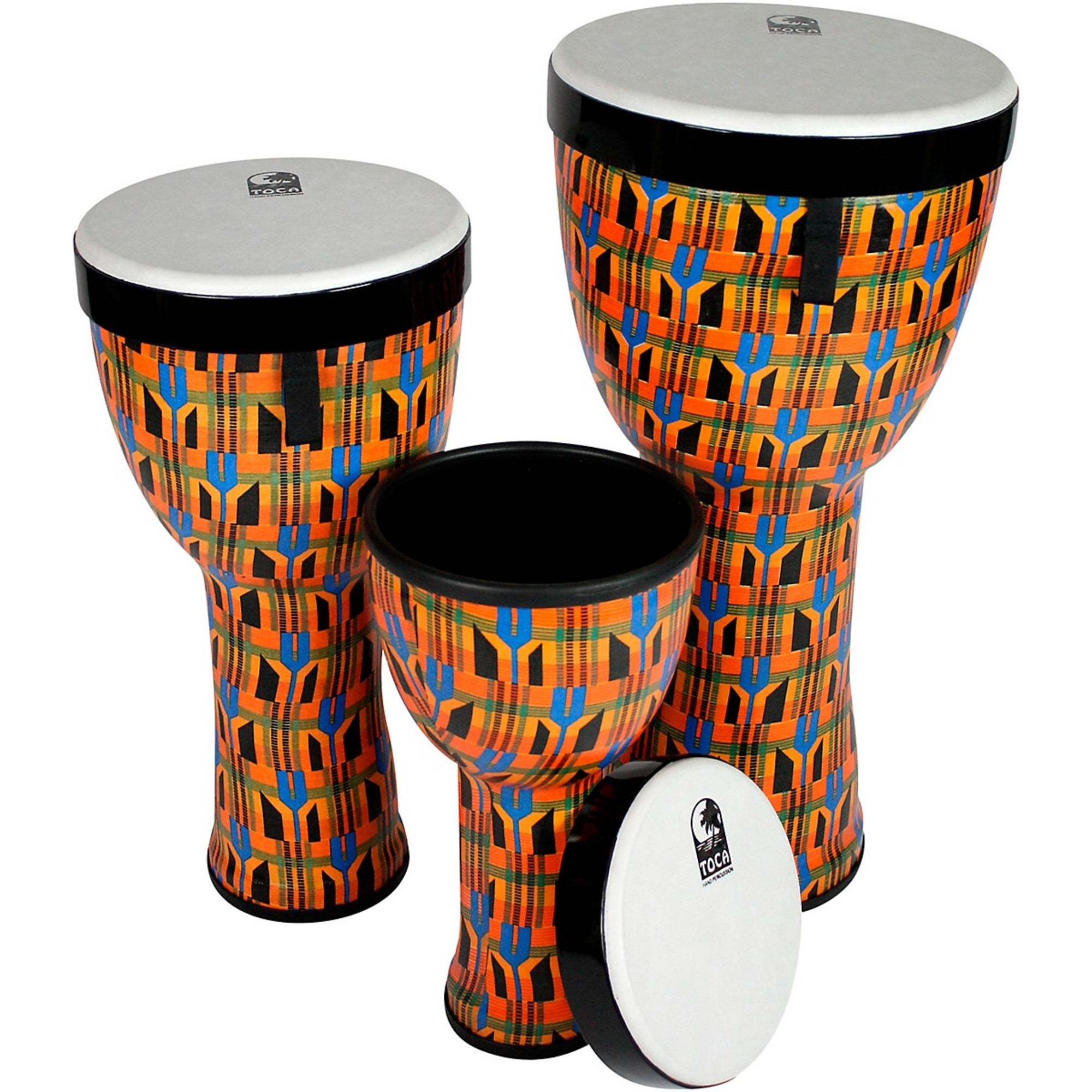 Toca, Toca FreeStyle 3-Piece Nesting Djembe, Kente