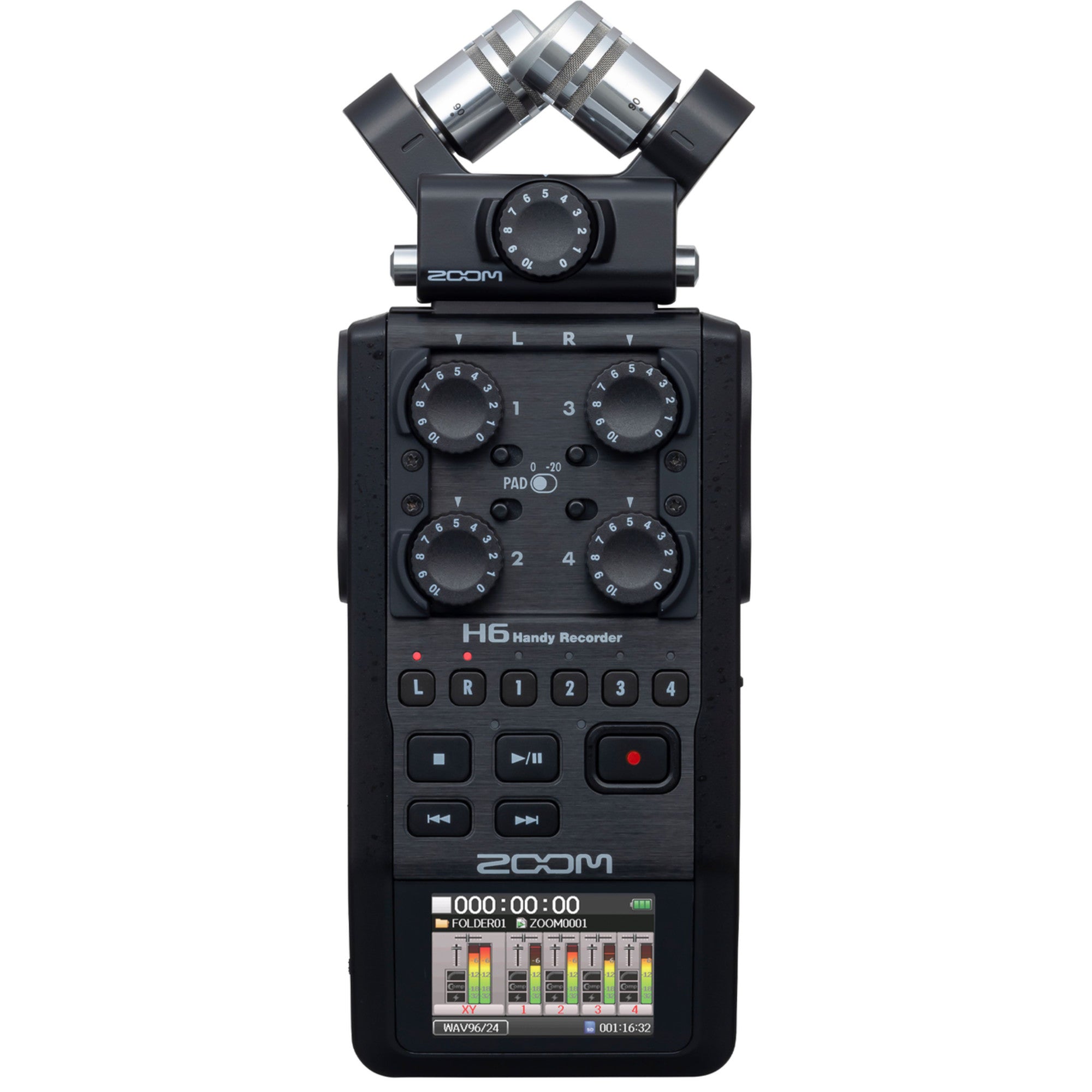 Zoom, Zoom H6 All Black Handy Recorder