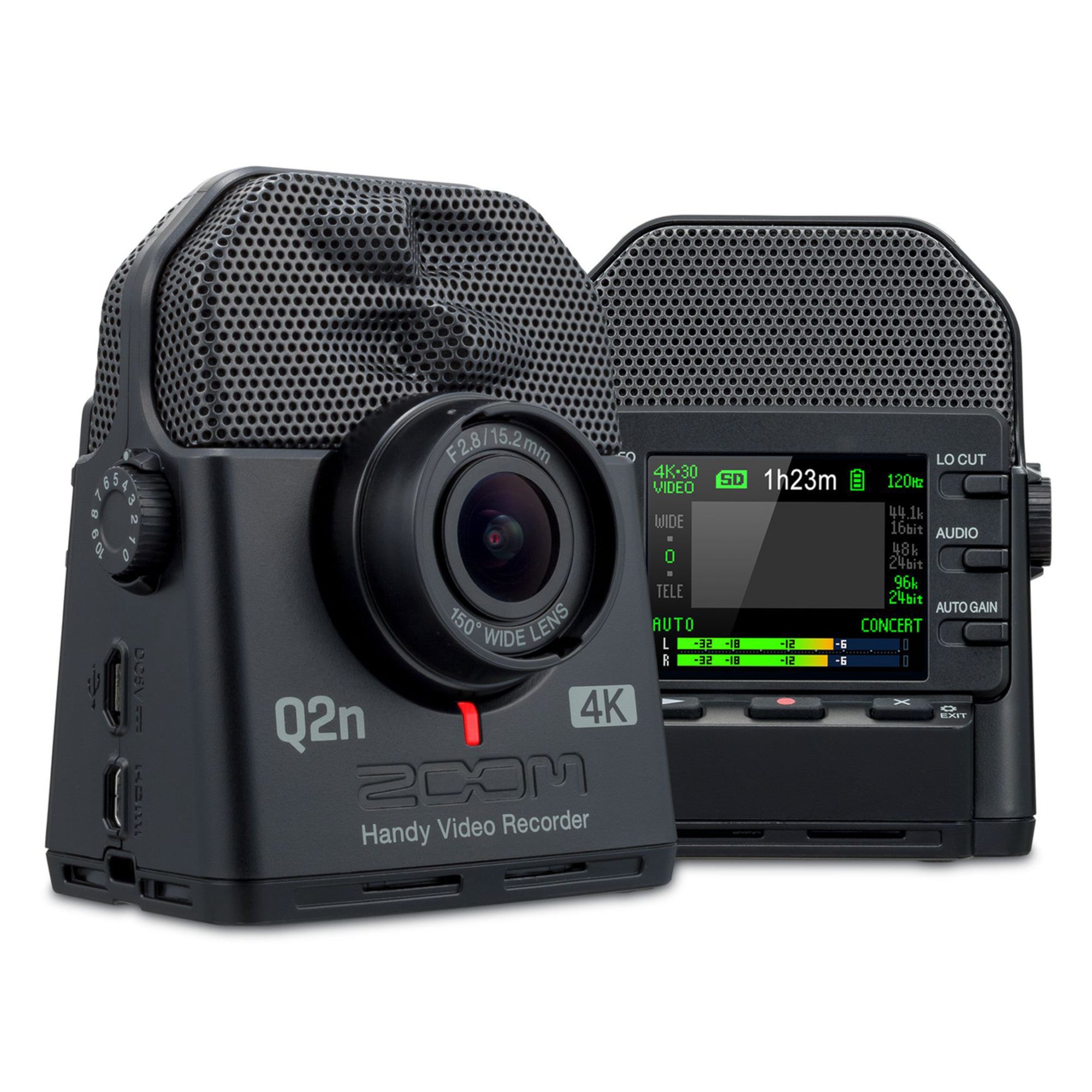 Zoom, Zoom Q2n-4K Ultra High Definition Handy Video Recorder